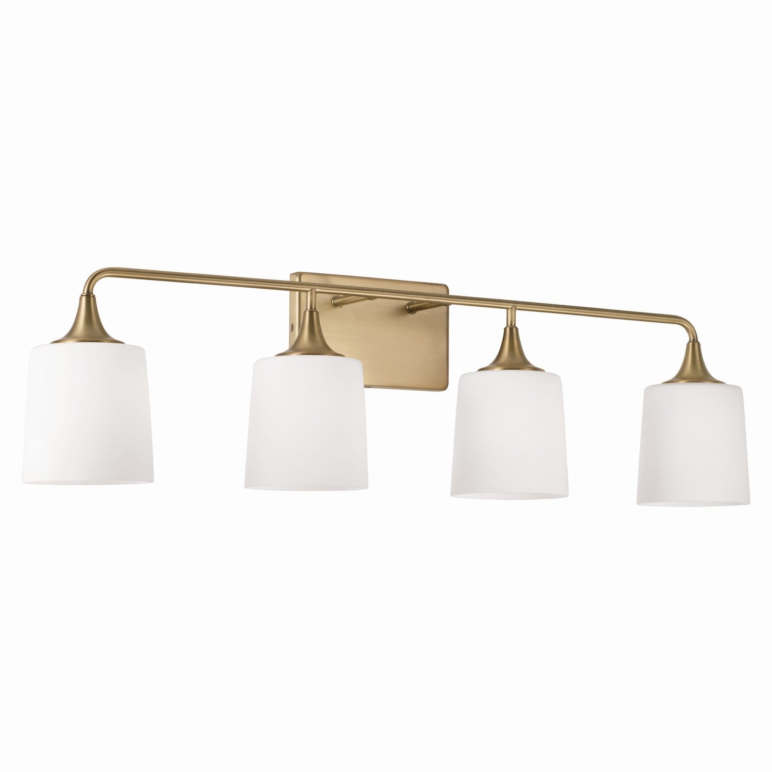 Capital Presley 148941AD-541 Bath Vanity Light 37 in. wide - Aged Brass