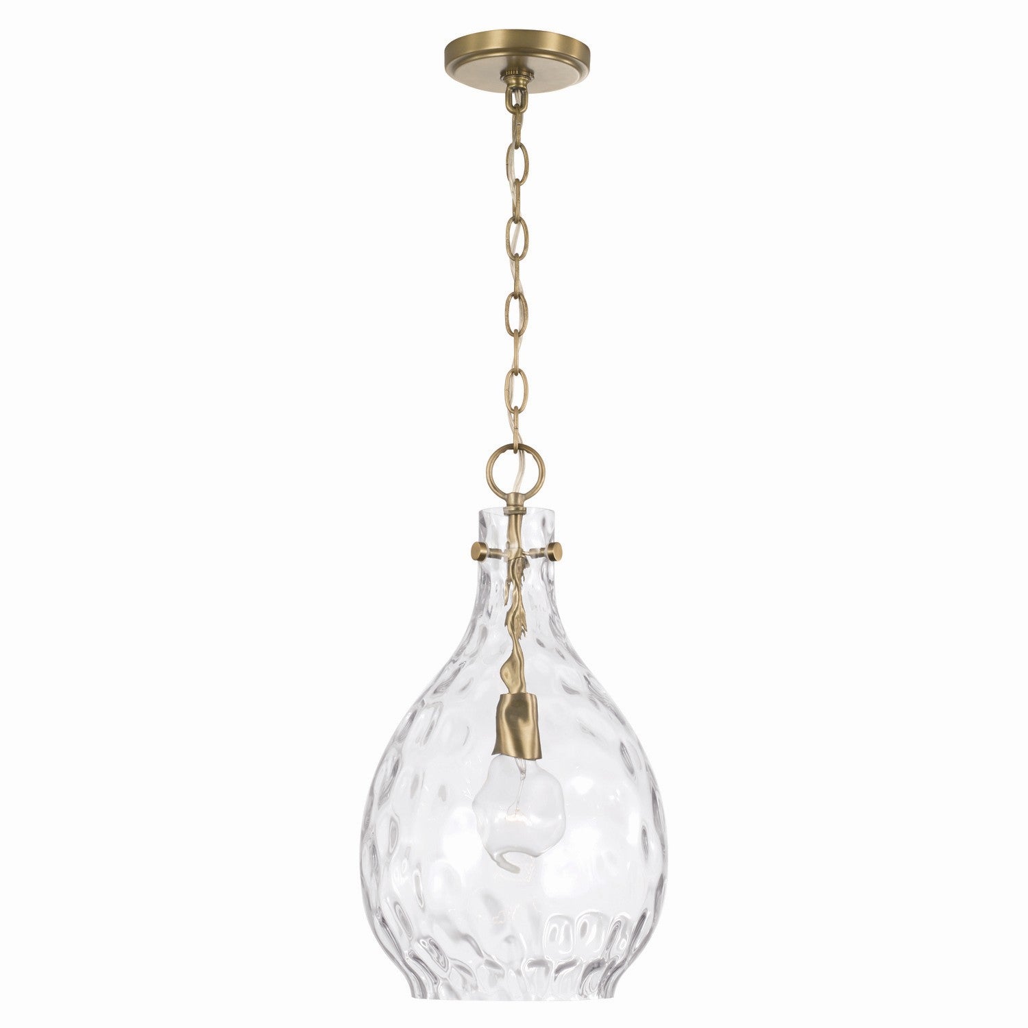 Capital Brentwood 349012AD Pendant Light - Aged Brass