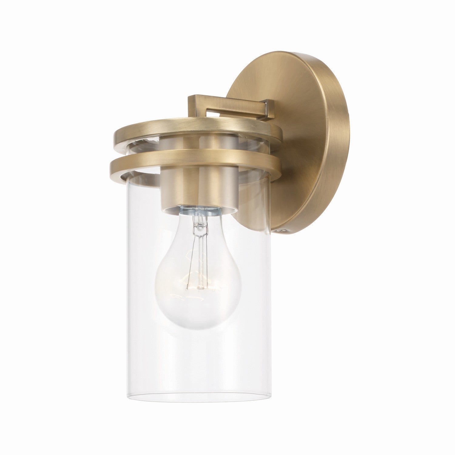 Capital Fuller 648711AD-539 Wall Sconce Light - Aged Brass