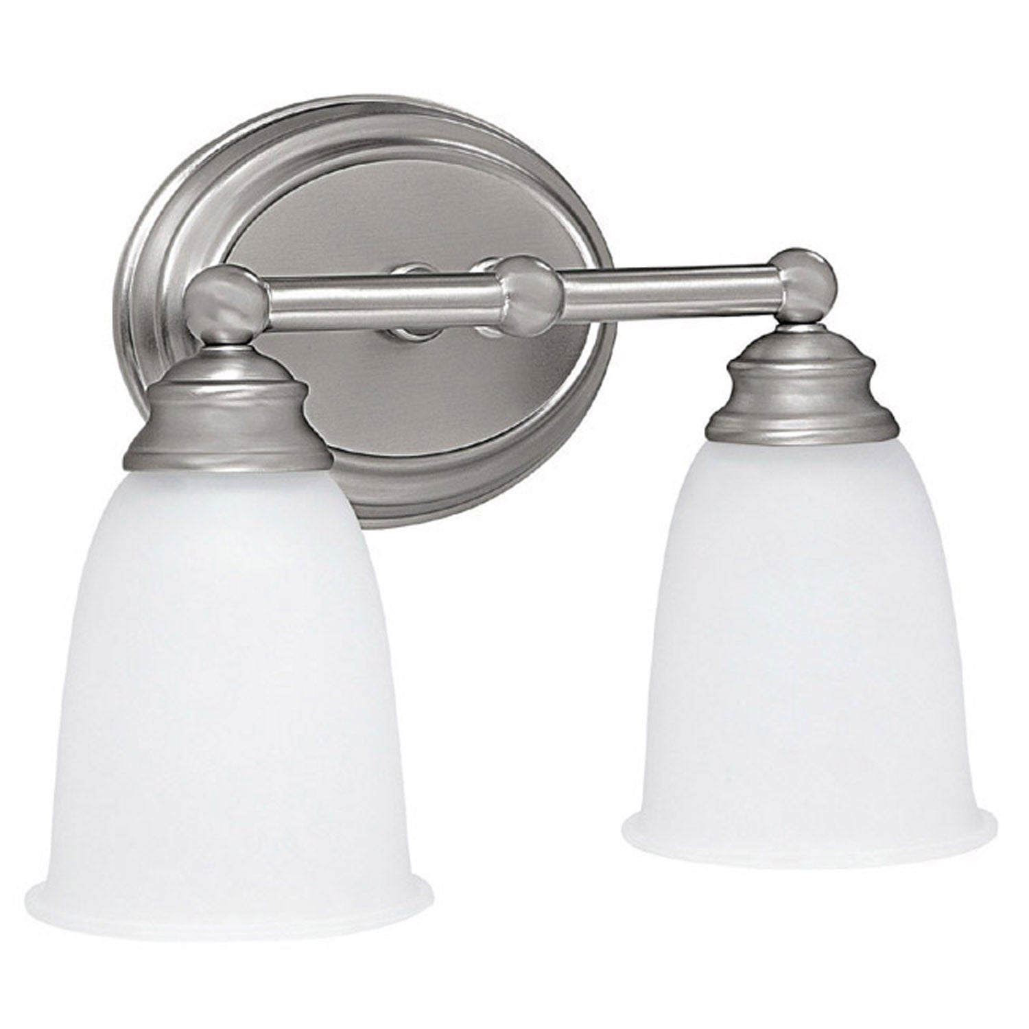 Capital Louis 1082MN-132 Bath Vanity Light 12 in. wide - Matte Nickel