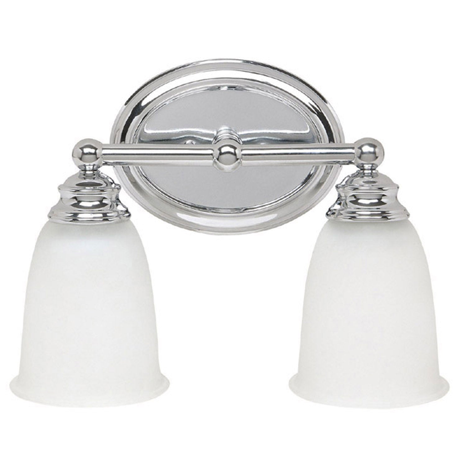 Capital Louis 1082CH-132 Bath Vanity Light 12 in. wide - Chrome