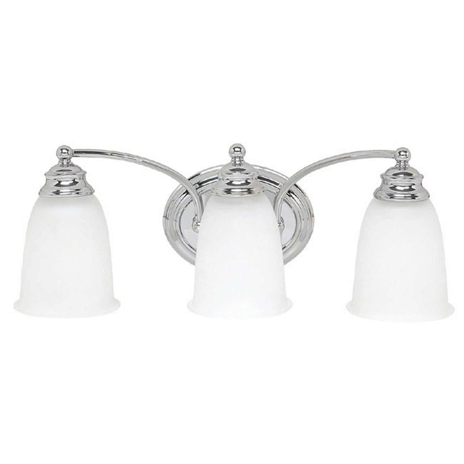 Capital Clarke 1088CH-132 Bath Vanity Light 18 in. wide - Chrome