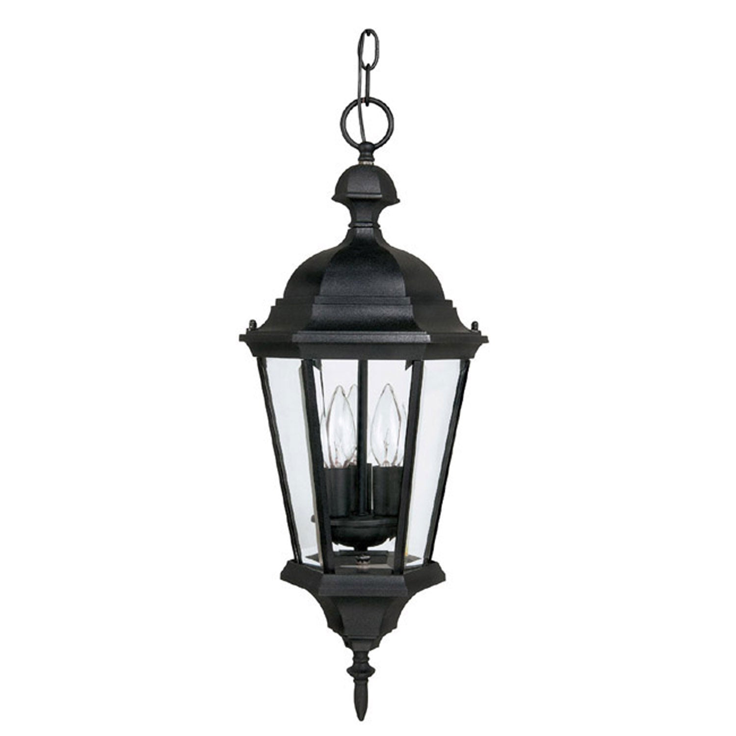 Capital Lighting 9724BK  Carriage House Outdoor Black