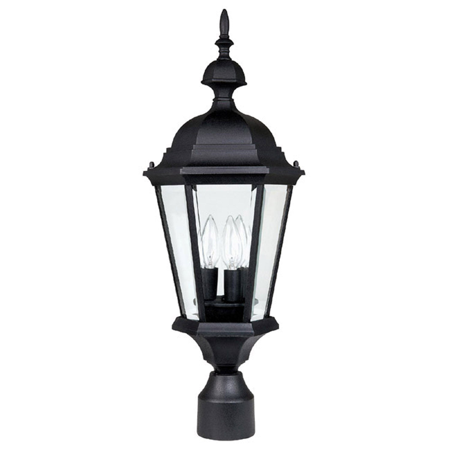 Capital Lighting 9725BK  Carriage House Outdoor Black