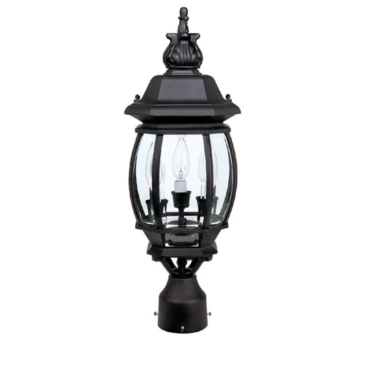 Capital Lighting 9865BK  French Country Outdoor Black