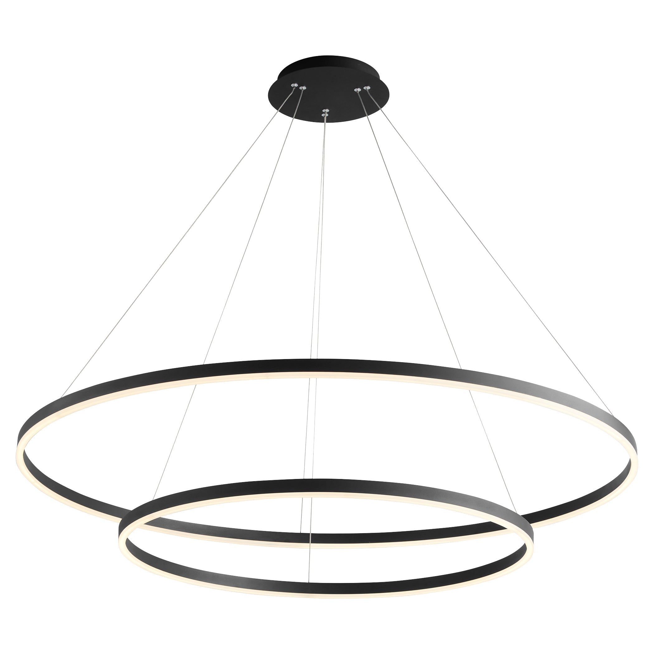 Oxygen by Quorum CIRCULO 3-6548-15 Pendant Transitional - Black
