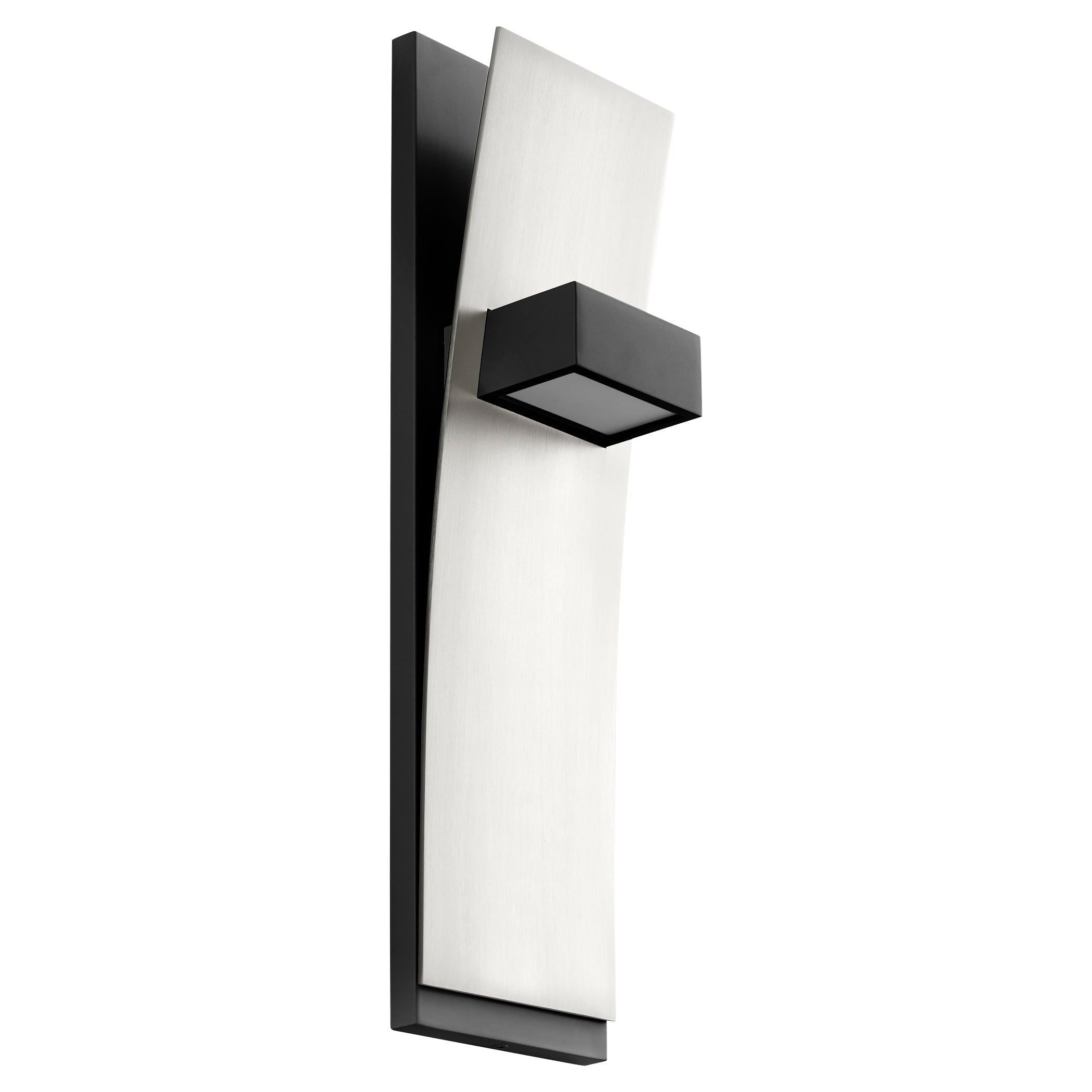 Oxygen Dario 3-400-1524 Modern Sconce - Black, Satin Nickel
