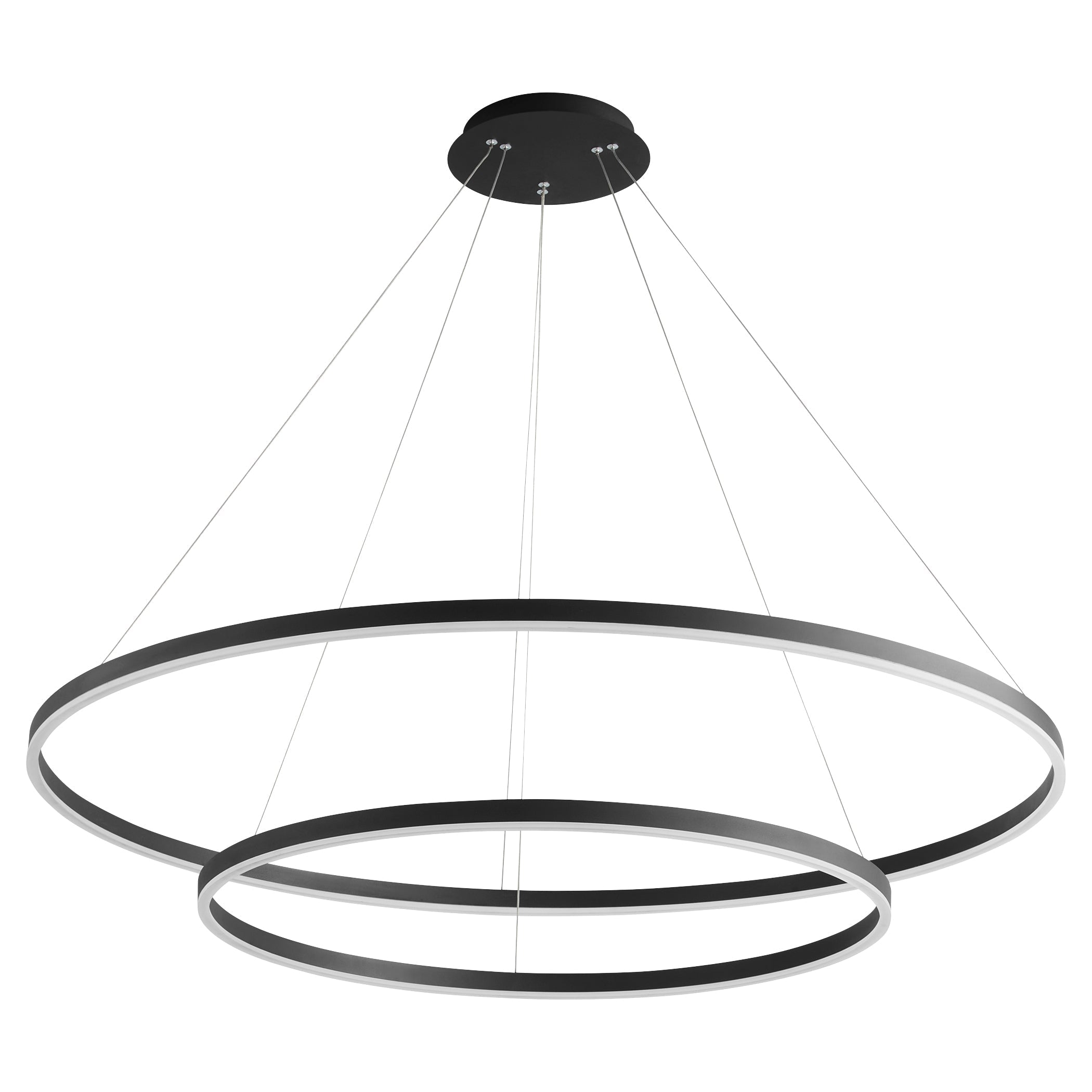 Oxygen by Quorum CIRCULO 3-6548-15 Pendant Transitional - Black