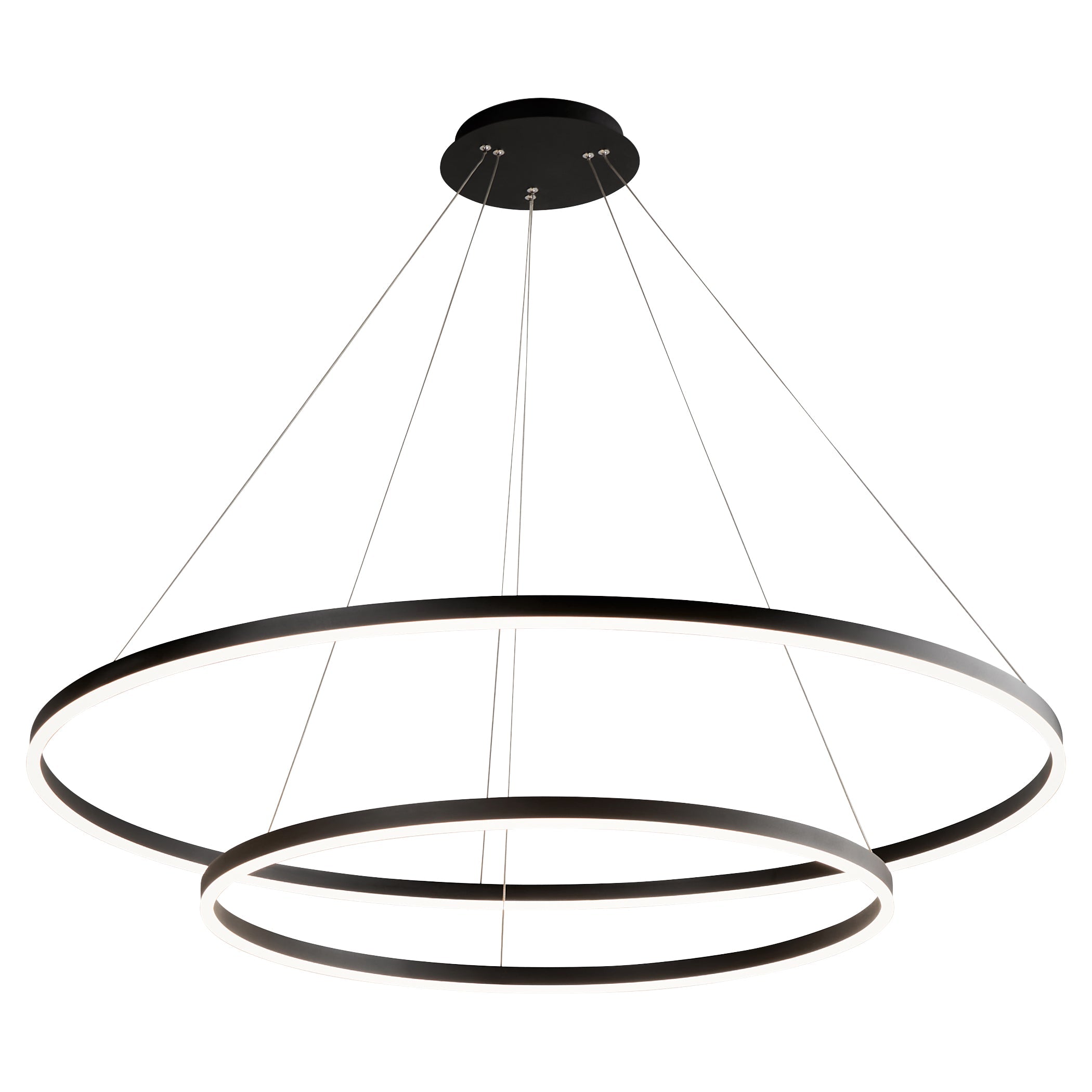 Oxygen by Quorum CIRCULO 3-6548-15 Pendant Transitional - Black