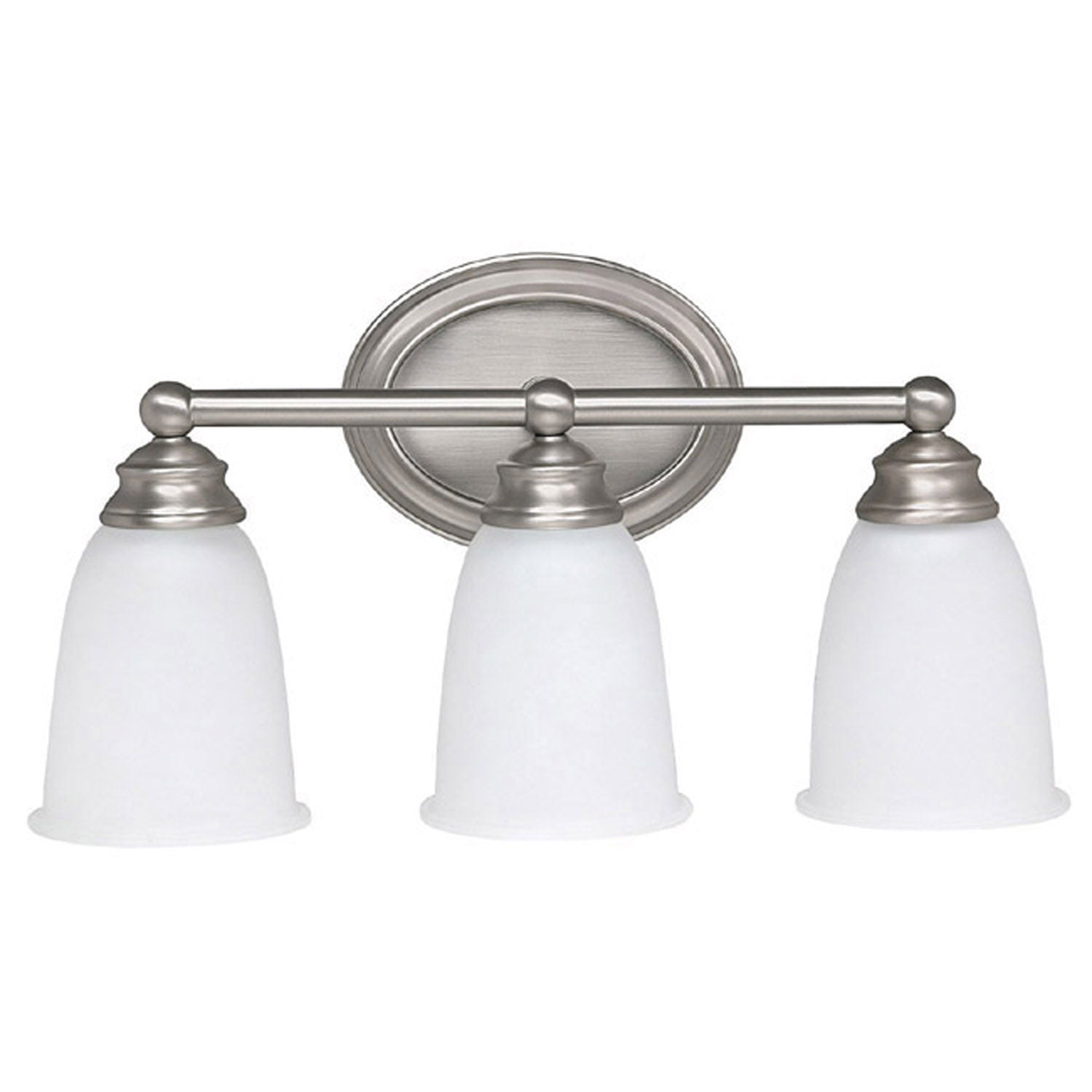 Capital Louis 1083MN-132 Bath Vanity Light 17 in. wide - Matte Nickel