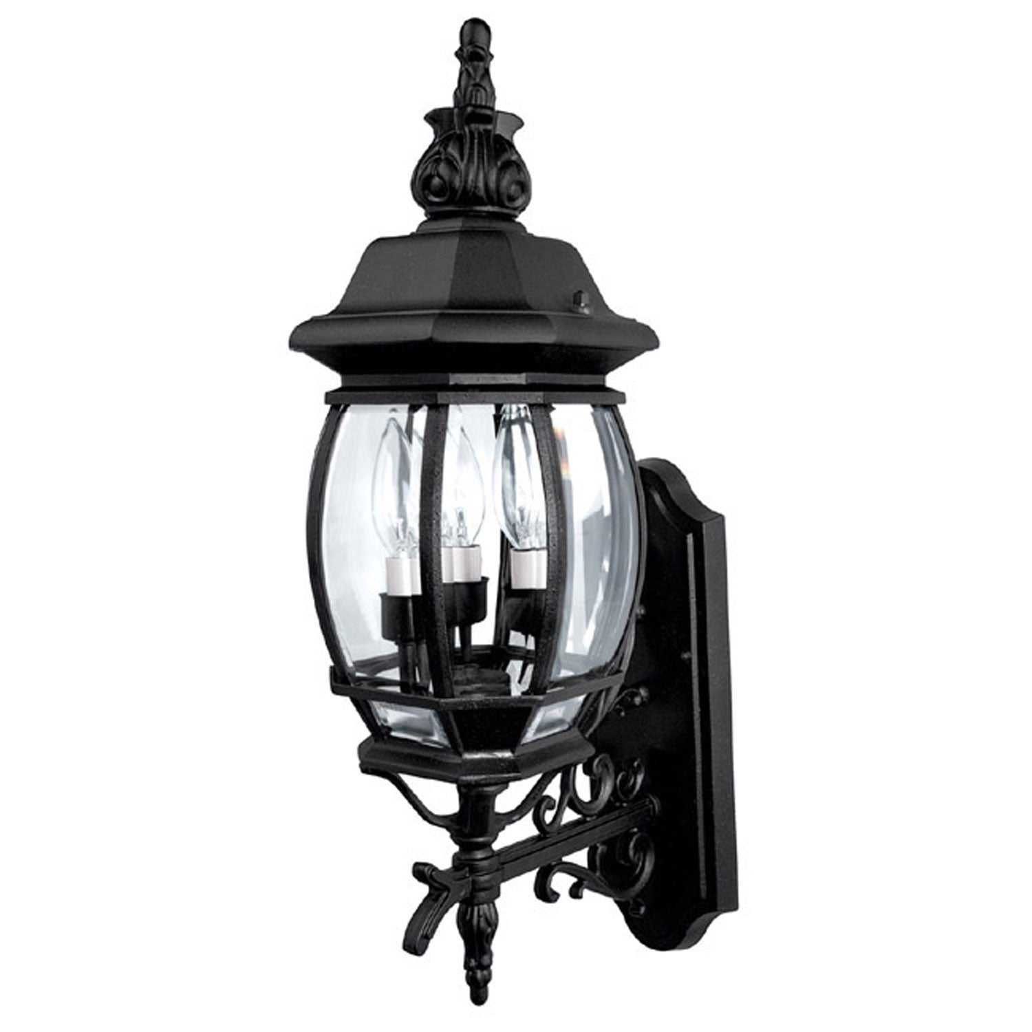 Capital Lighting 9863BK  French Country Outdoor Black