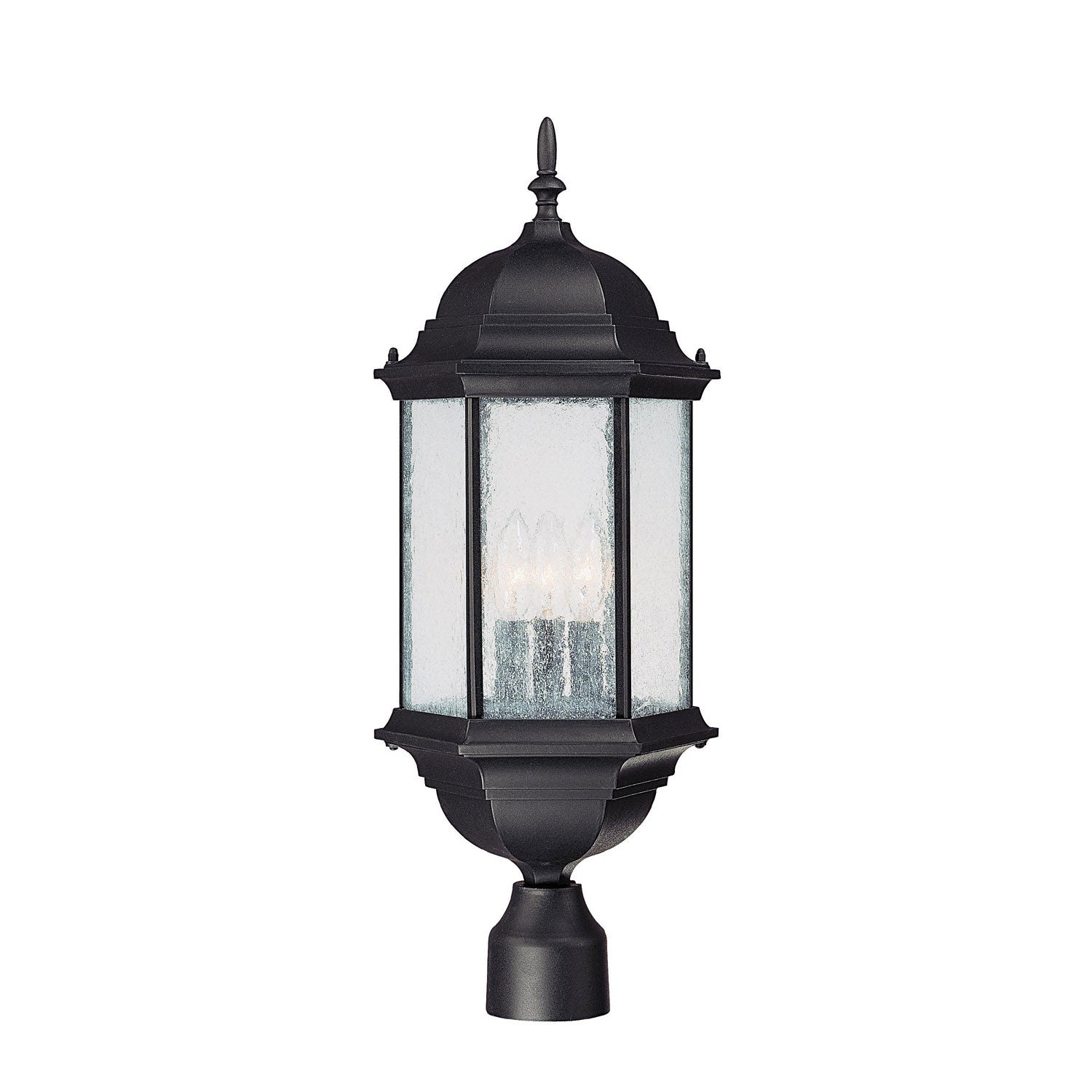 Capital Lighting 9837BK  Main Street Outdoor Black