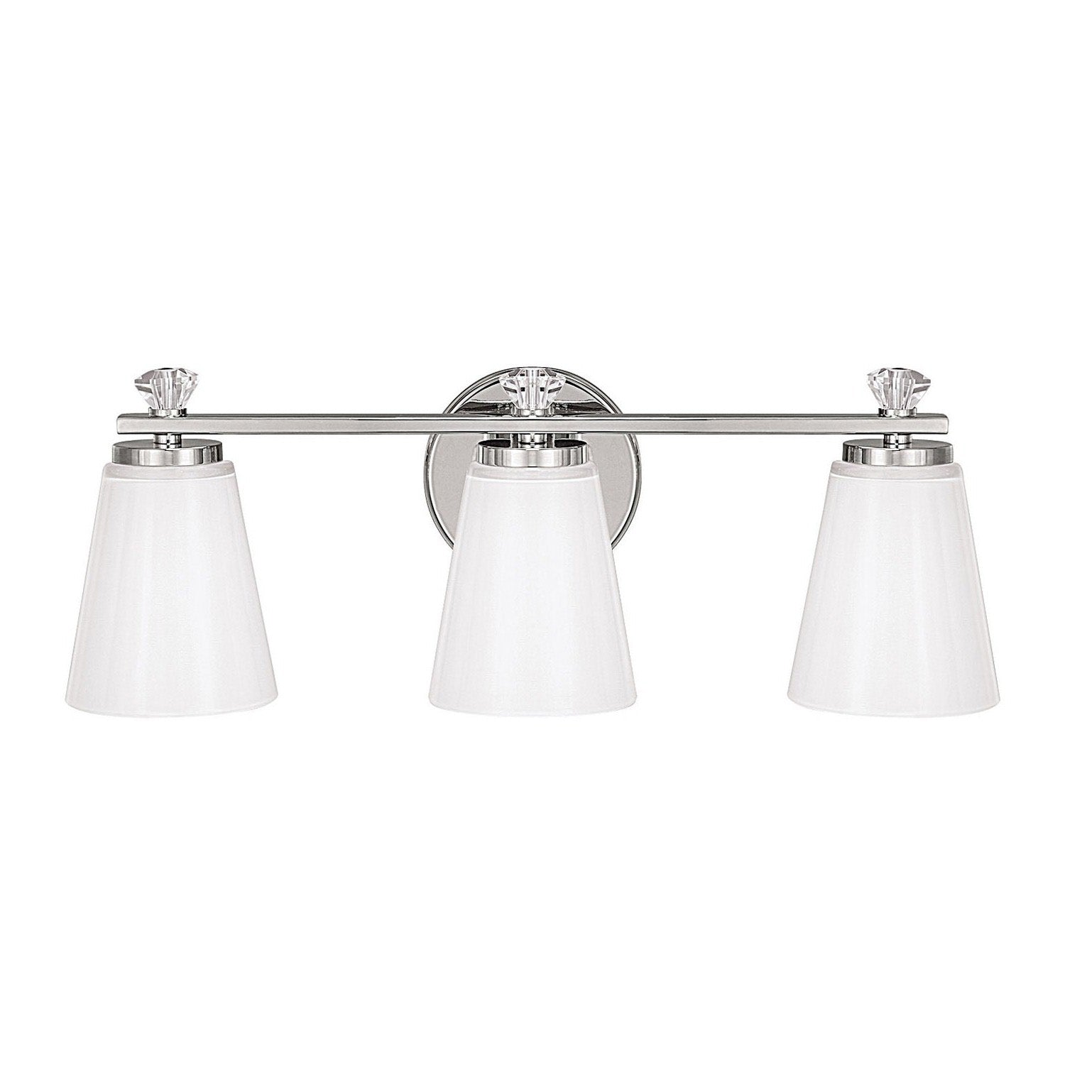 Capital Alisa 8023PN-127 Bath Vanity Light 21 in. wide - Polished Nickel