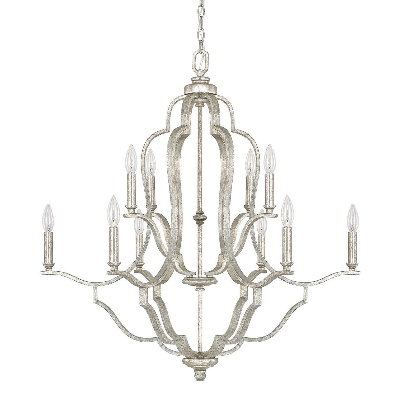 Capital Blair 4940AS-000 Chandelier Light - Antique Silver