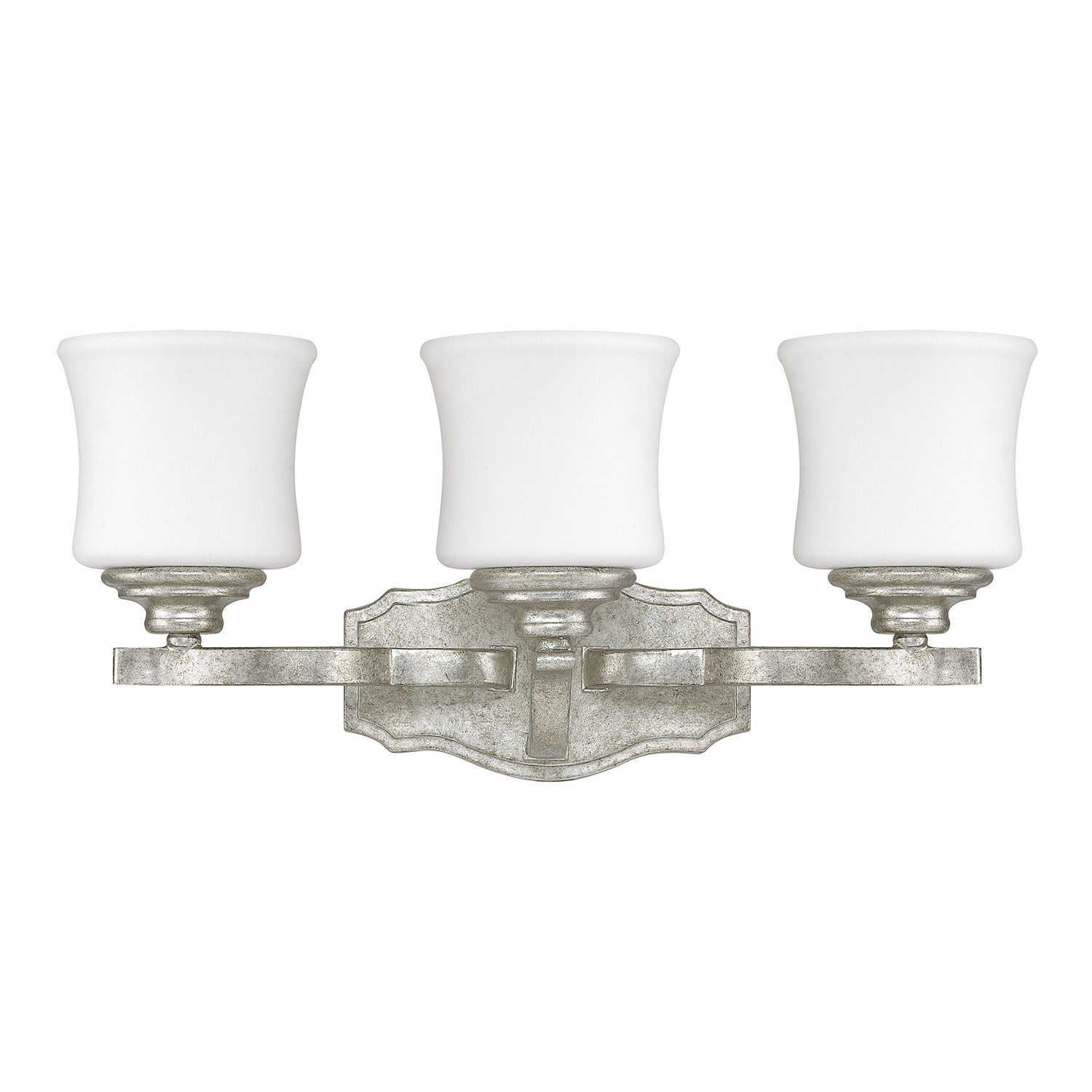 Capital Blair 8553AS-299 Bath Vanity Light 20 in. wide - Antique Silver