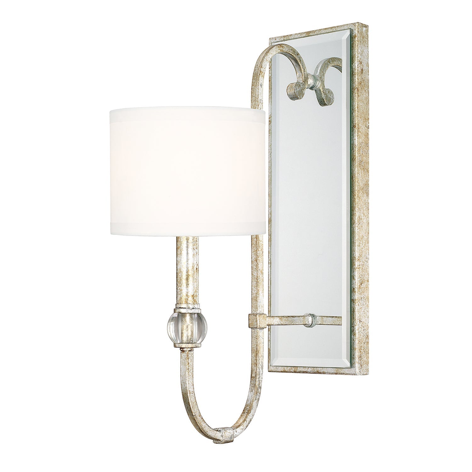 Capital Charleston 613311SG-654 Wall Sconce Light - Silver and Gold Leaf