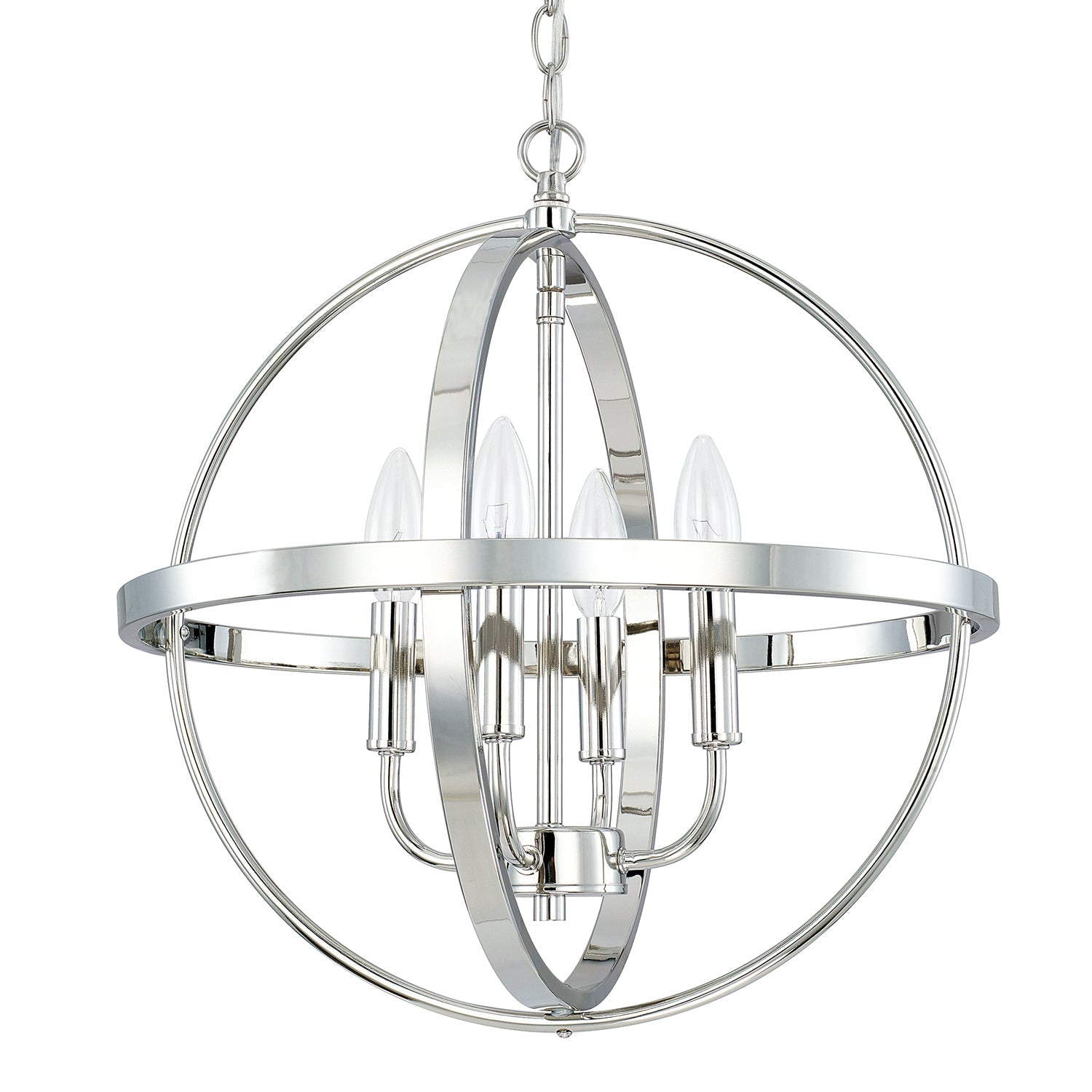 Capital Hartwell 317541PN Chandelier Light - Polished Nickel