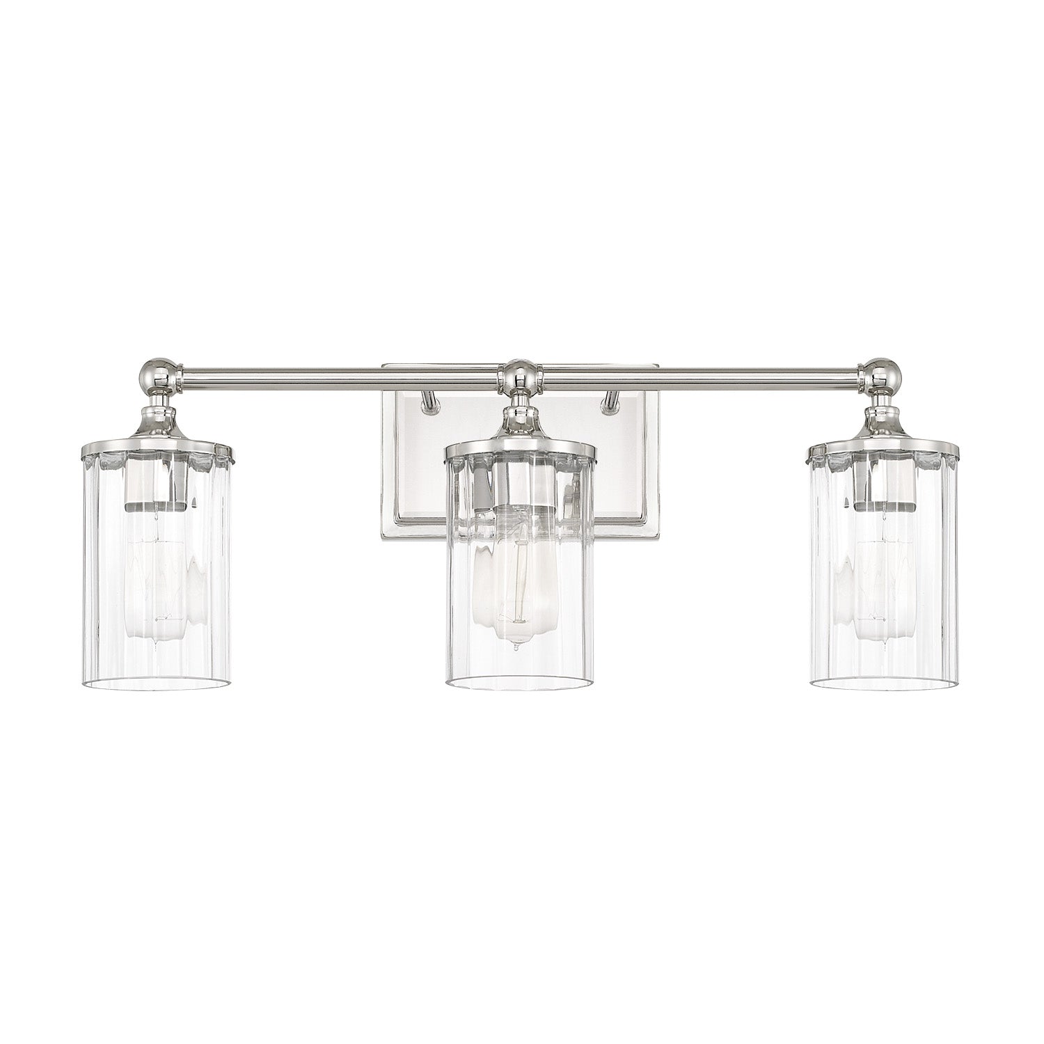 Capital Camden 120731PN-423 Bath Vanity Light 24 in. wide - Polished Nickel