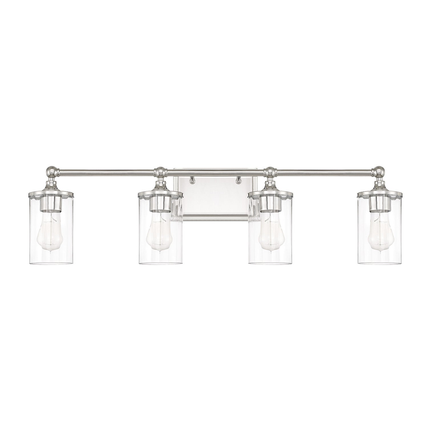 Capital Camden 120741PN-423 Bath Vanity Light 34 in. wide - Polished Nickel