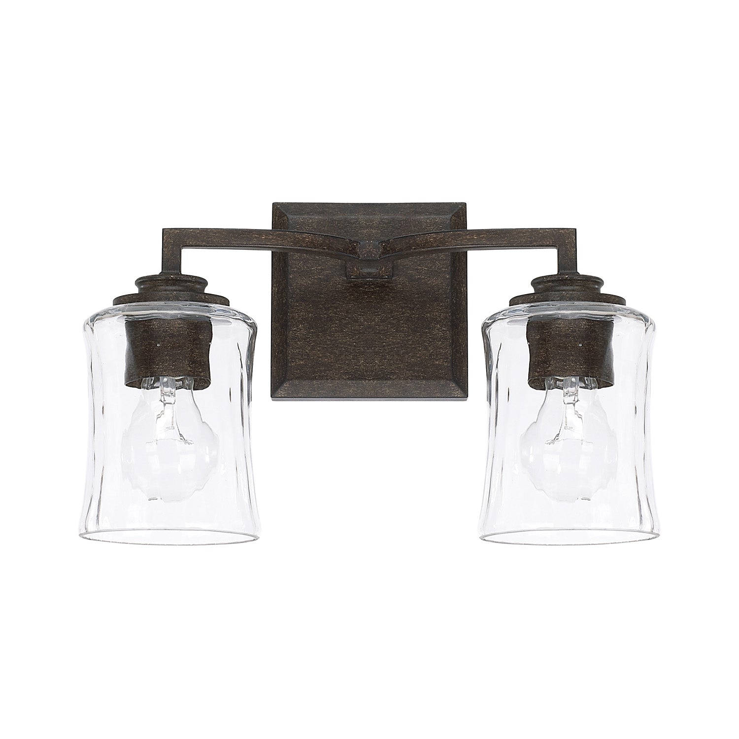 Capital Porter 120921RB-425 Bath Vanity Light 15 in. wide - Renaissance Brown