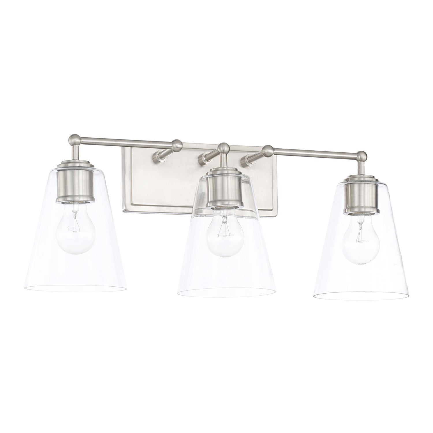 Capital Murphy 121731BN-431 Bath Vanity Light 24 in. wide - Brushed Nickel