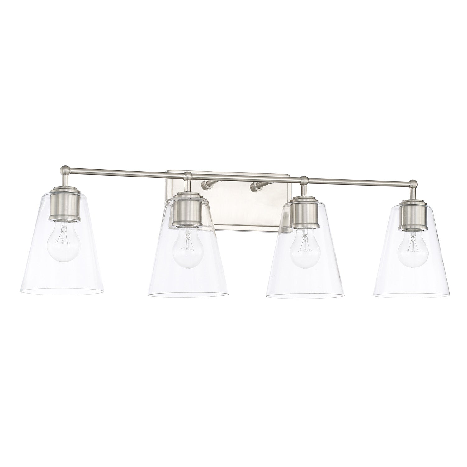 Capital Murphy 121741BN-431 Bath Vanity Light 33 in. wide - Brushed Nickel