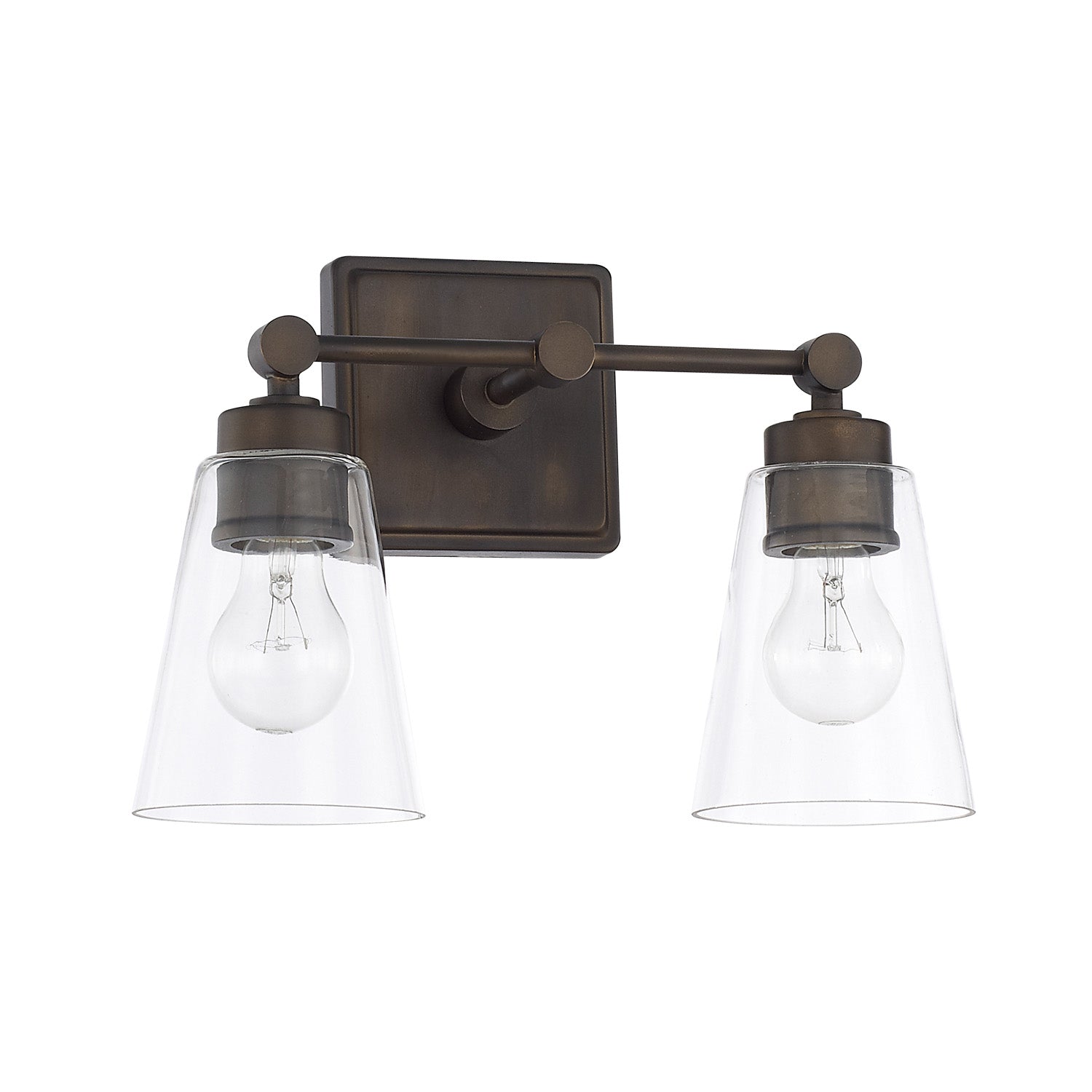 Capital Rory 121821OB-432 Bath Vanity Light 14 in. wide - Old Bronze