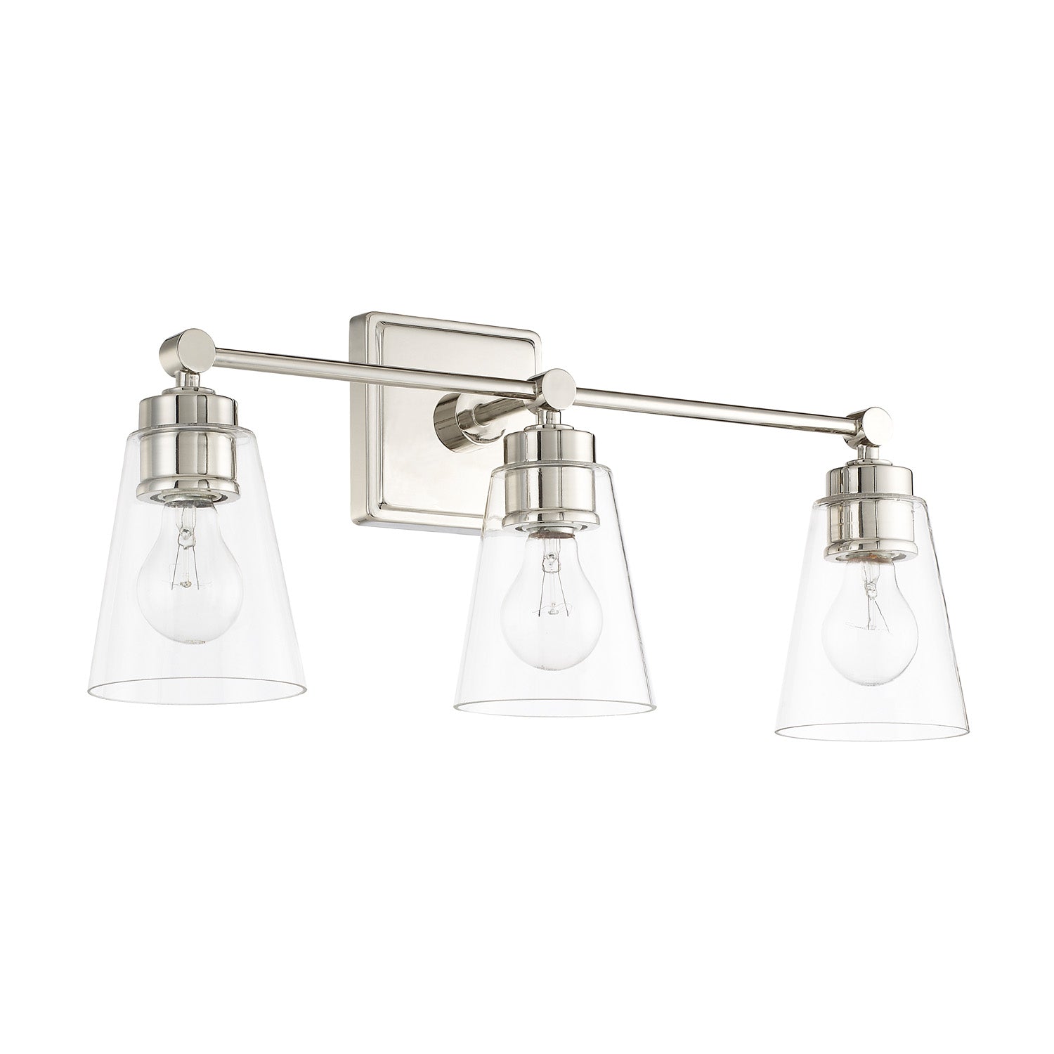 Capital Rory 121831PN-432 Bath Vanity Light 23 in. wide - Polished Nickel