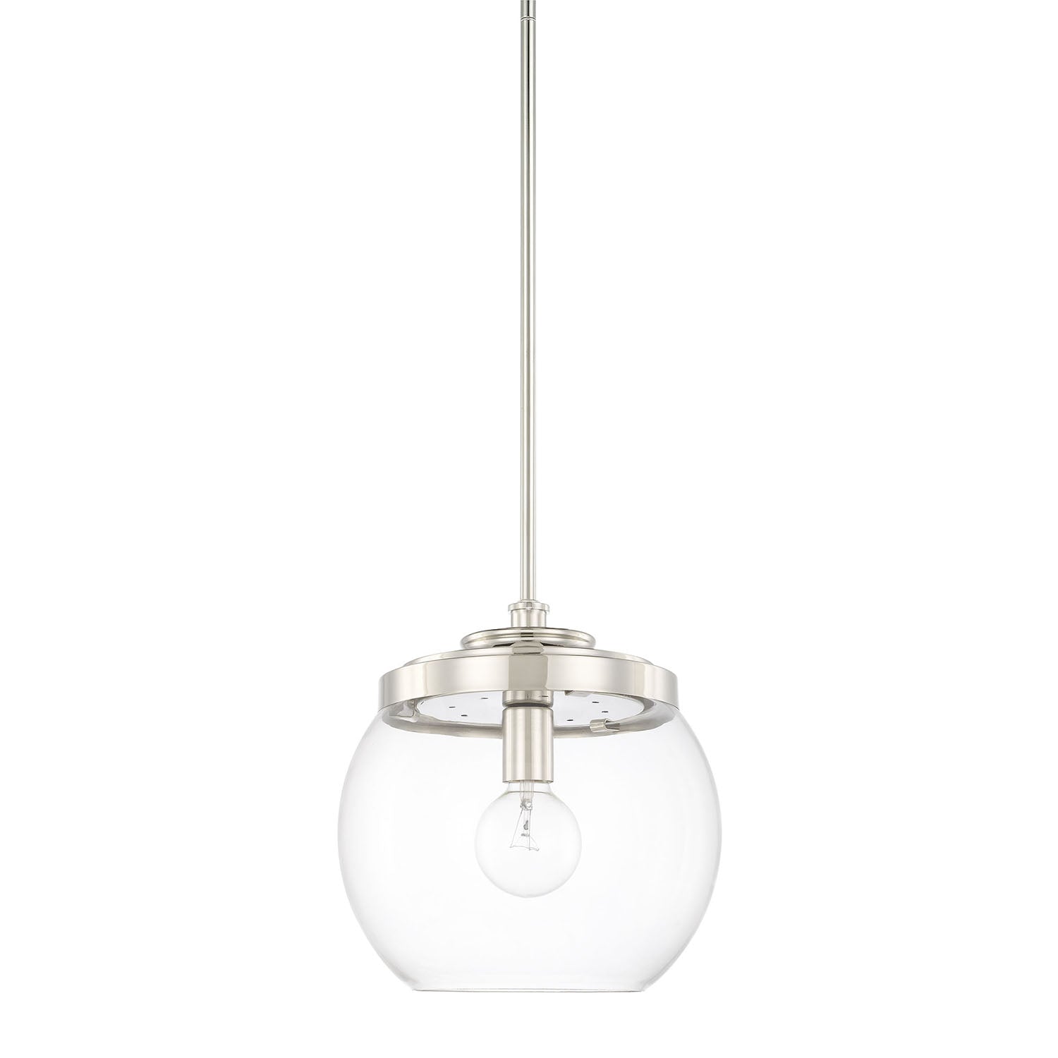 Capital Mid Century 321111PN Pendant Light - Polished Nickel