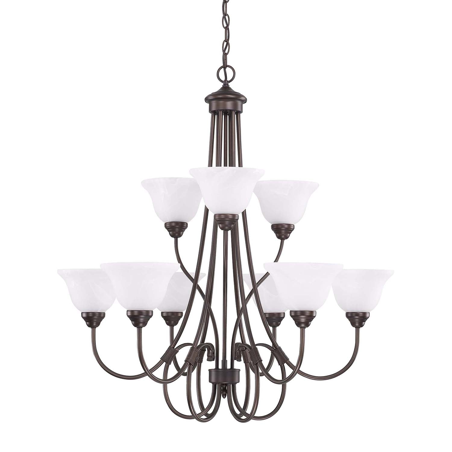 Capital Hometown 3229BZ-220 Chandelier Light - Bronze