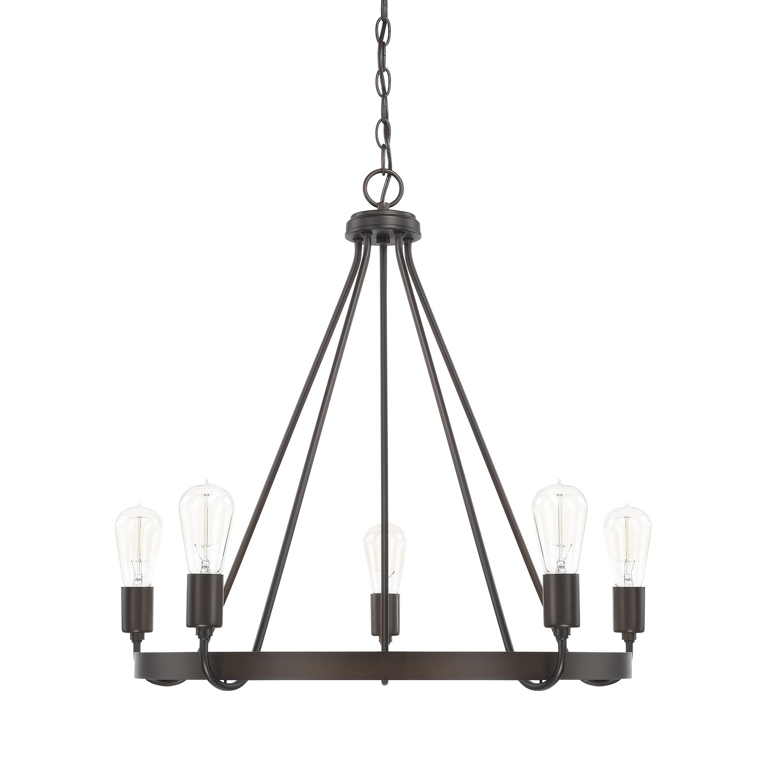 Capital Tanner 420061BZ Chandelier Light - Bronze