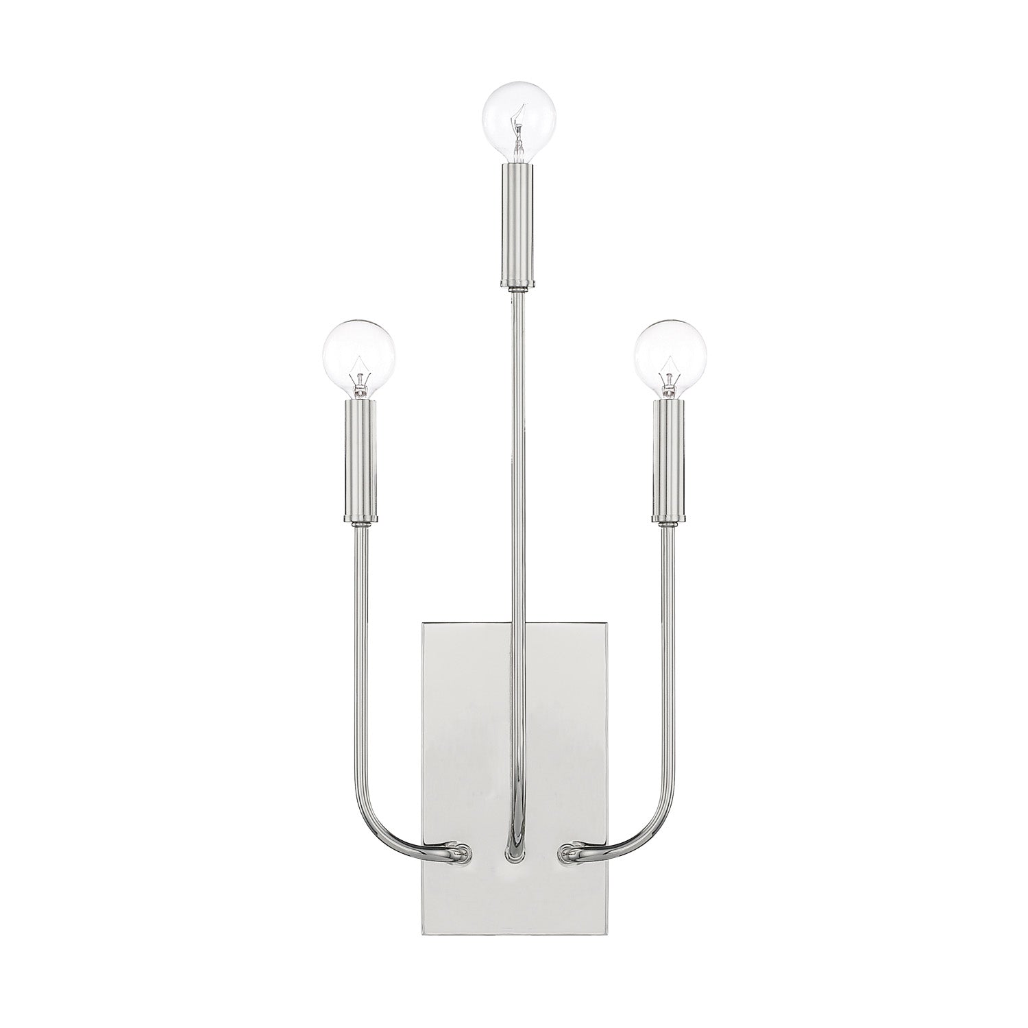 Capital Zander 621931PN Wall Sconce Light - Polished Nickel