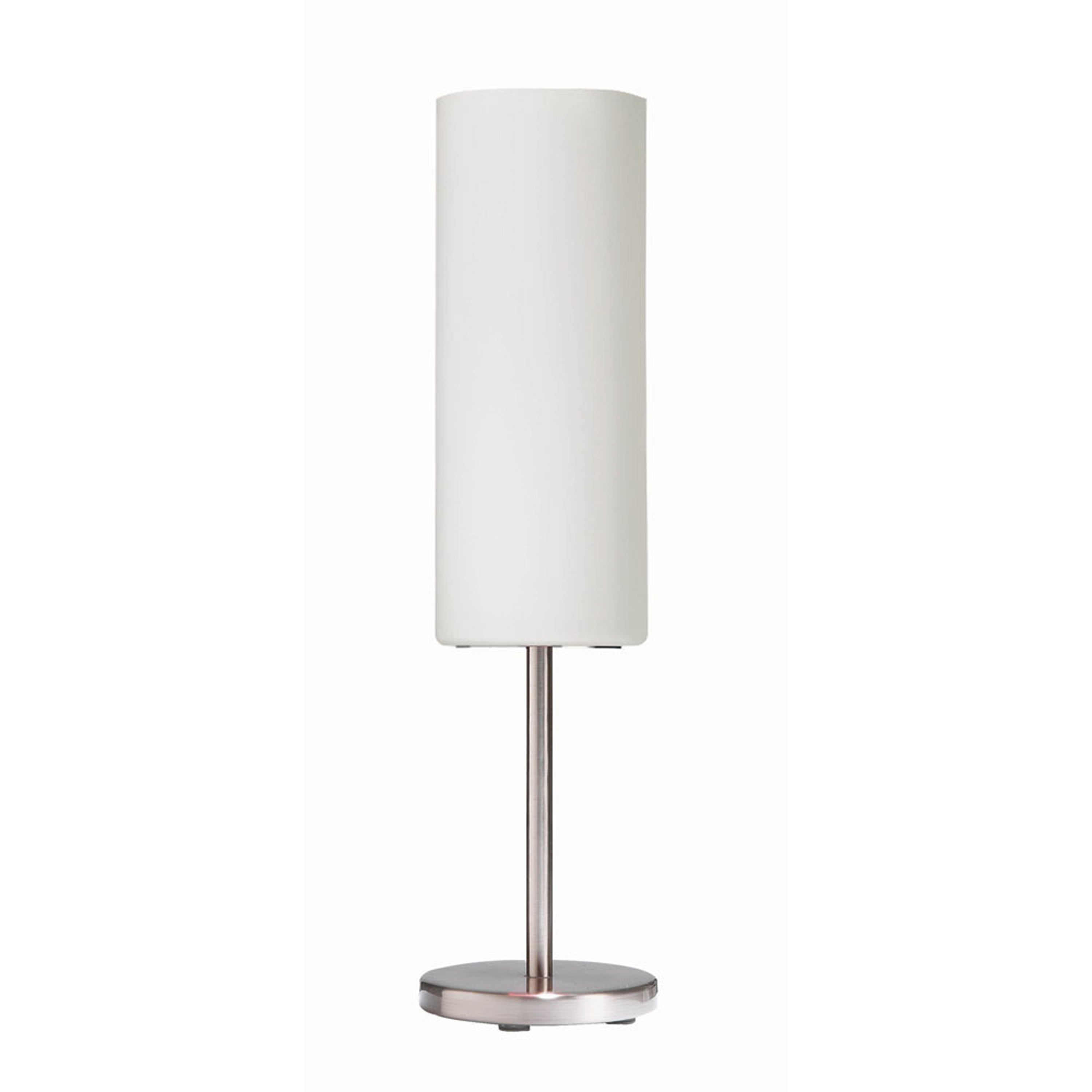 Dainolite Paza - 83205-SC-WH - Table Lamp, White Frosted Glass - White