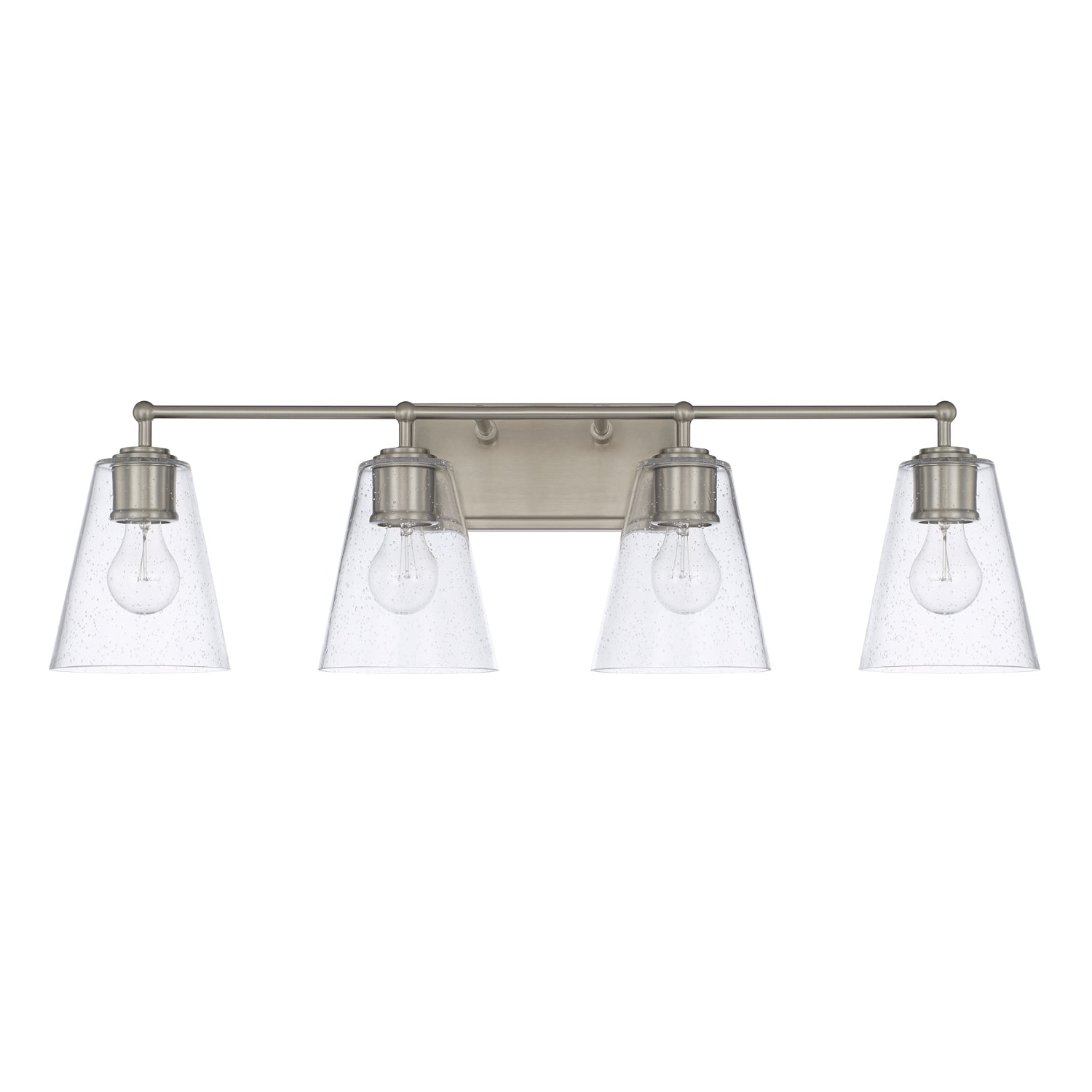 Capital Murphy 121741BN-463 Bath Vanity Light 33 in. wide - Brushed Nickel