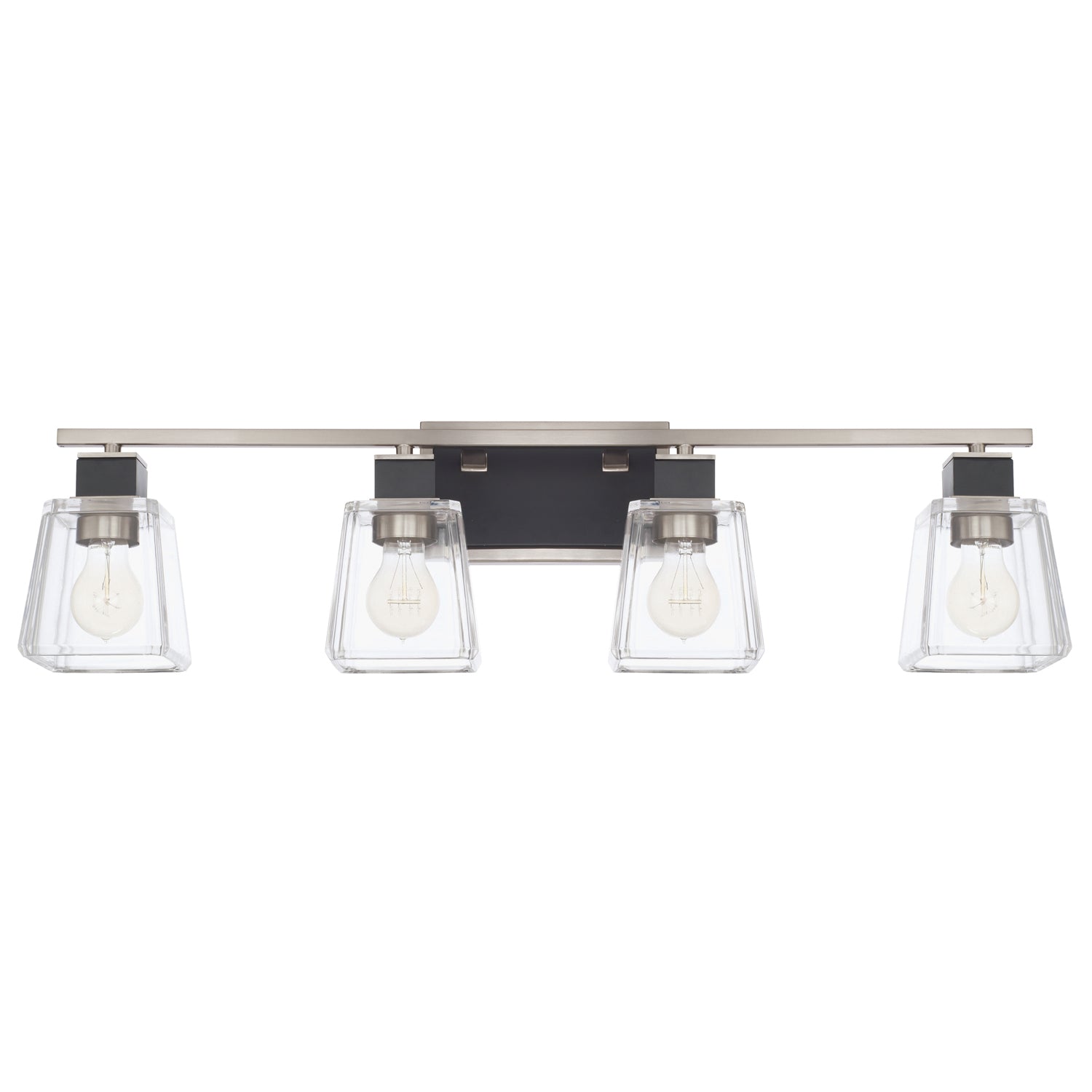 Capital Tux 125241BT-445 Bath Vanity Light 32 in. wide - Black Tie