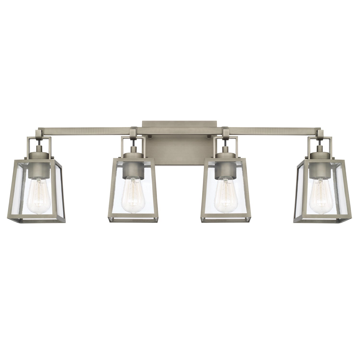 Capital Kenner 125541AN-448 Bath Vanity Light 34 in. wide - Antique Nickel