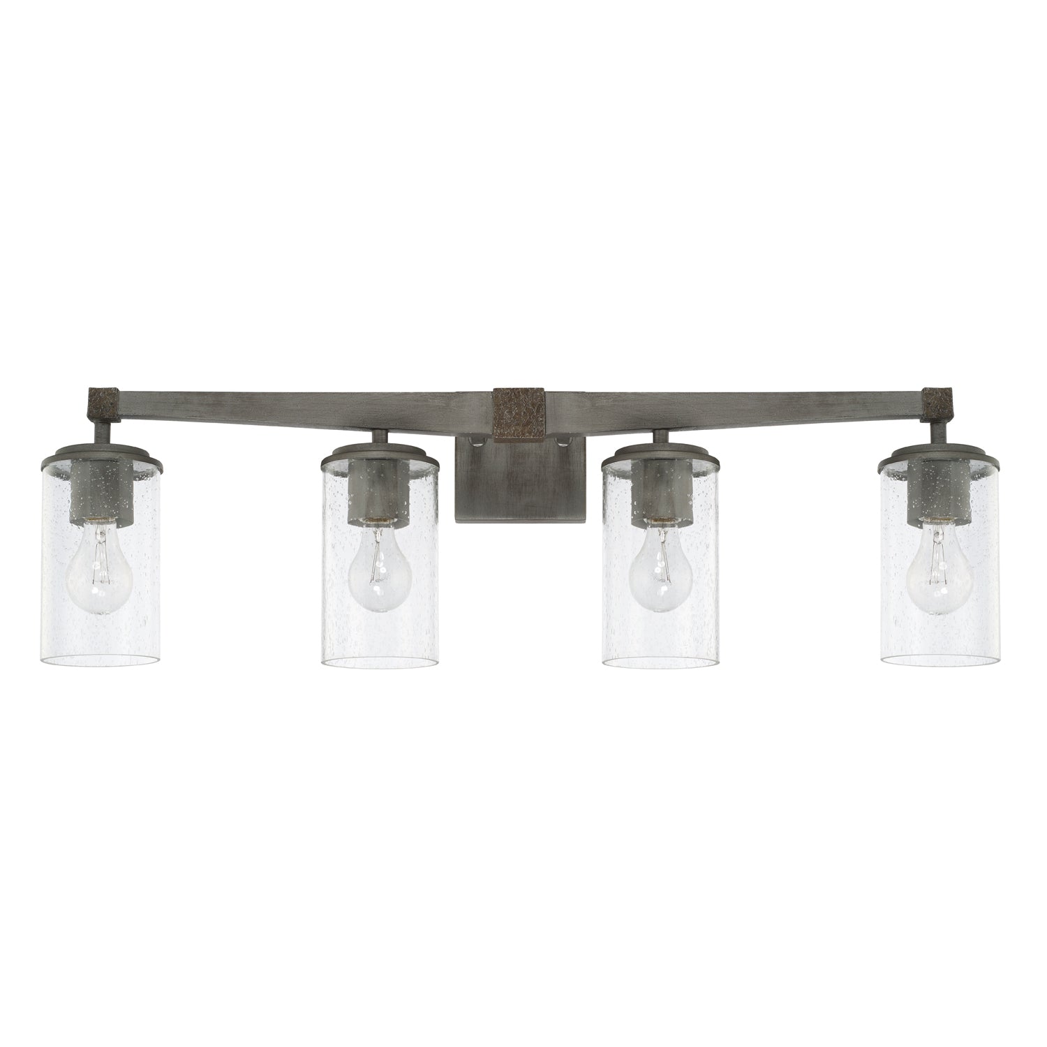 Capital Zac 125941UG-435 Bath Vanity Light 33 in. wide - Urban Grey