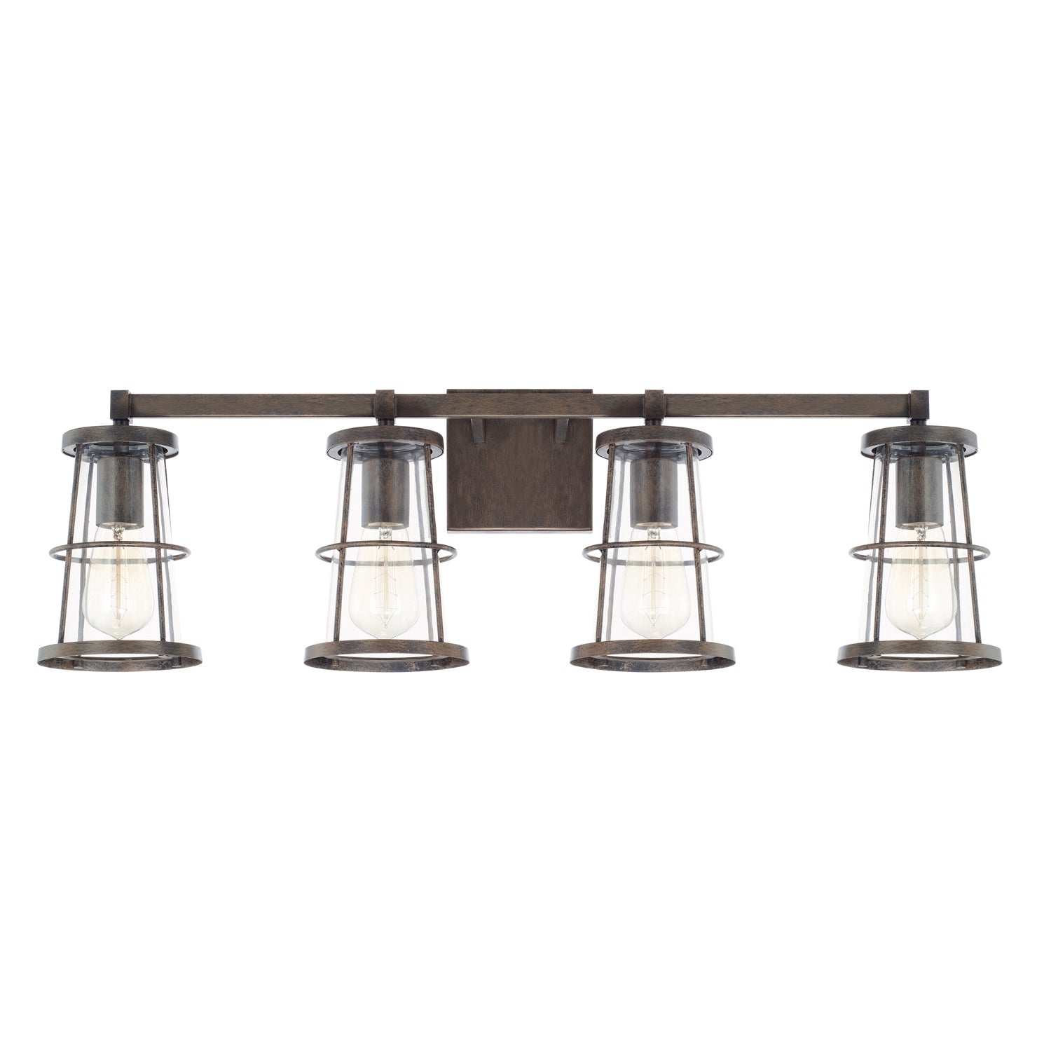 Capital Beaufort 127441NG Bath Vanity Light 31 in. wide - Nordic Grey