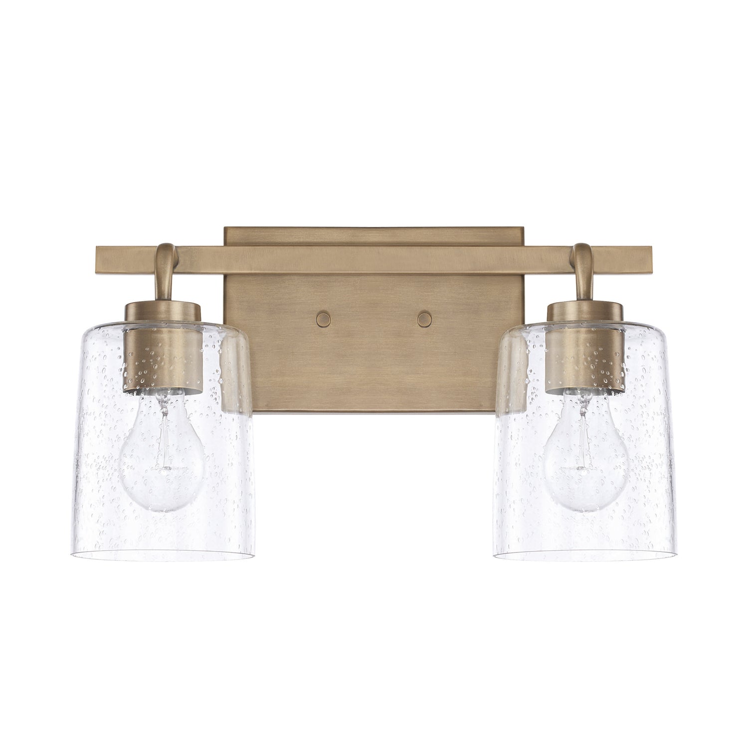 Capital Greyson 128521AD-449 Bath Vanity Light 15 in. wide - Aged Brass