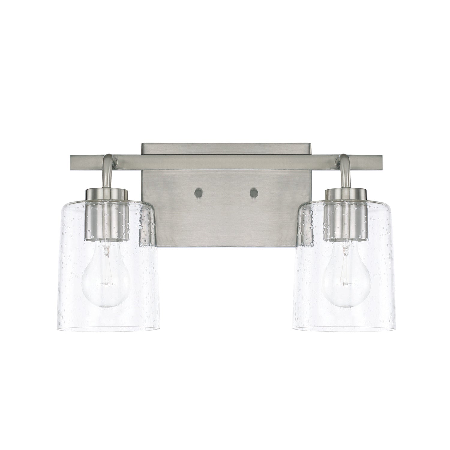 Capital Greyson 128521BN-449 Bath Vanity Light 15 in. wide - Brushed Nickel