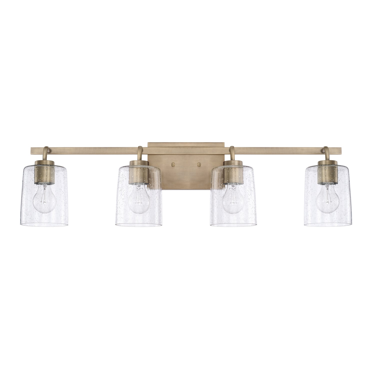 Capital Greyson 128541AD-449 Bath Vanity Light 35 in. wide - Aged Brass