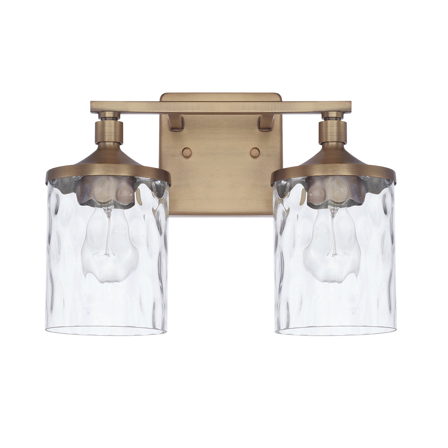 Capital Colton 128821AD-451 Bath Vanity Light 13 in. wide - Aged Brass