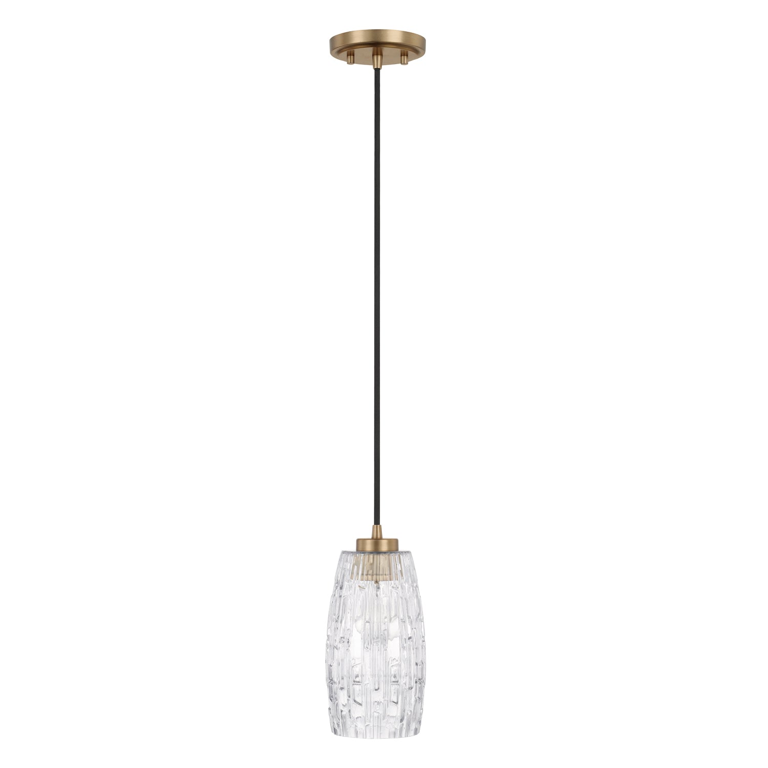 Capital Casper 328611AD-450 Pendant Light - Aged Brass