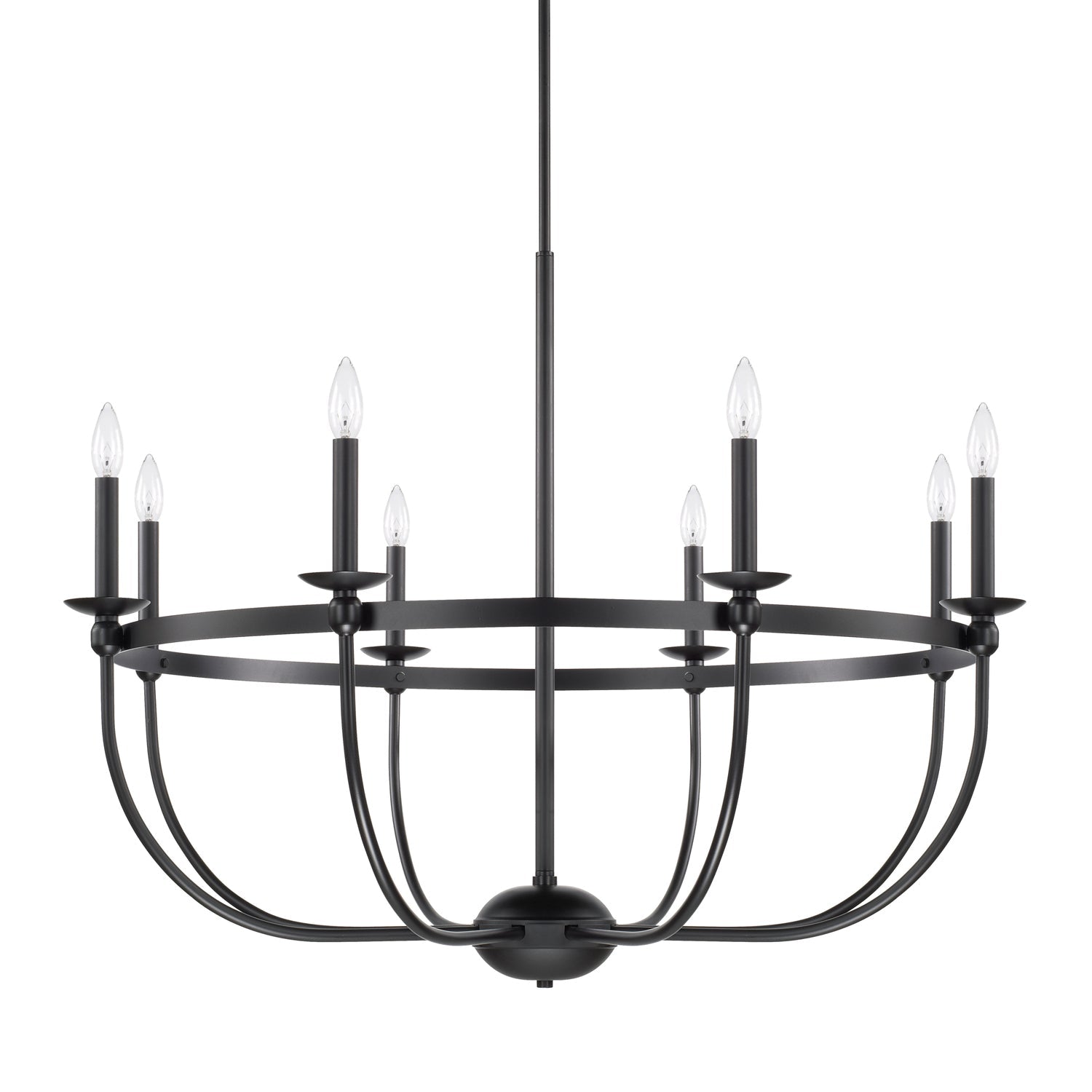 Capital Rylann 425181MB Chandelier Light - Matte Black