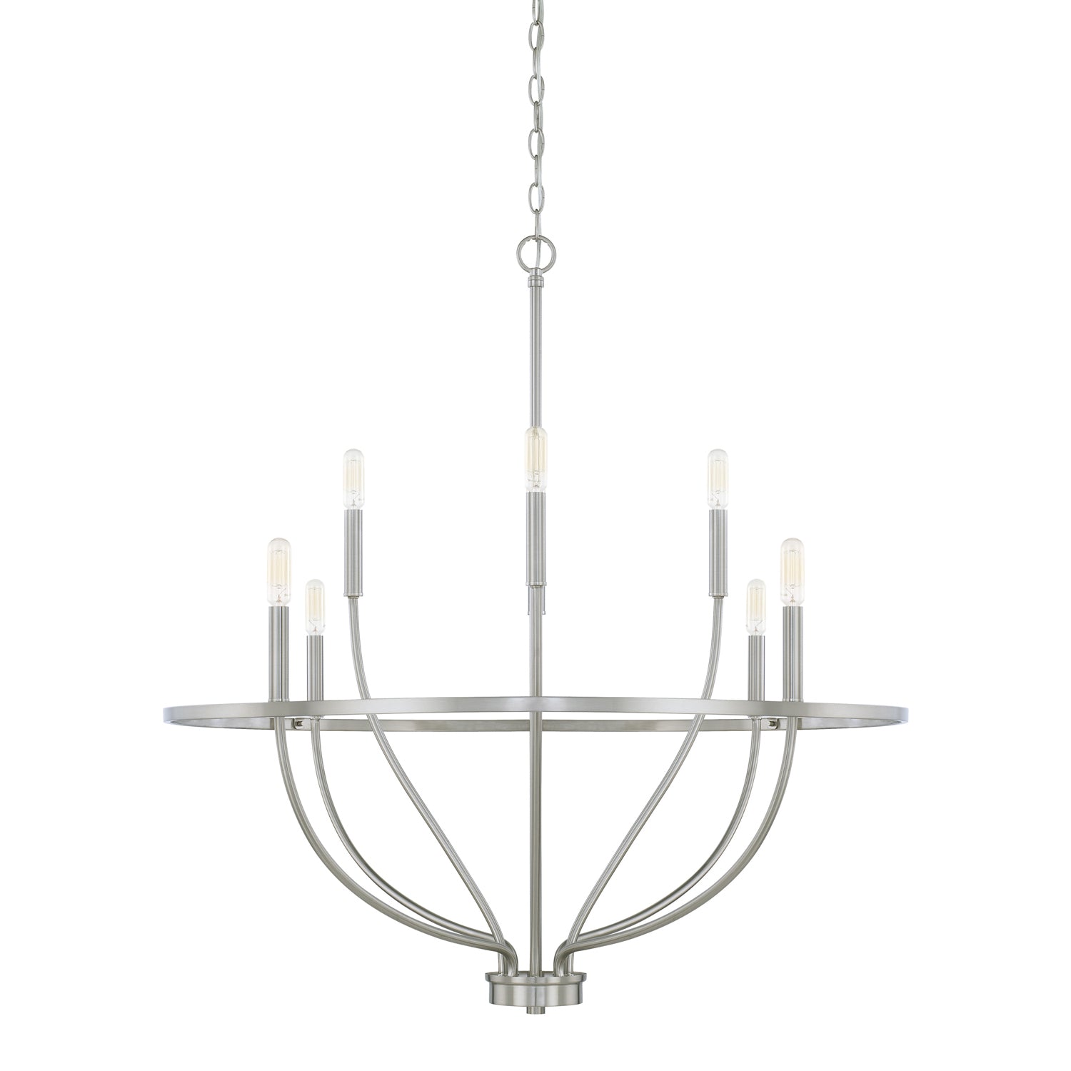 Capital Greyson 428581BN Chandelier Light - Brushed Nickel