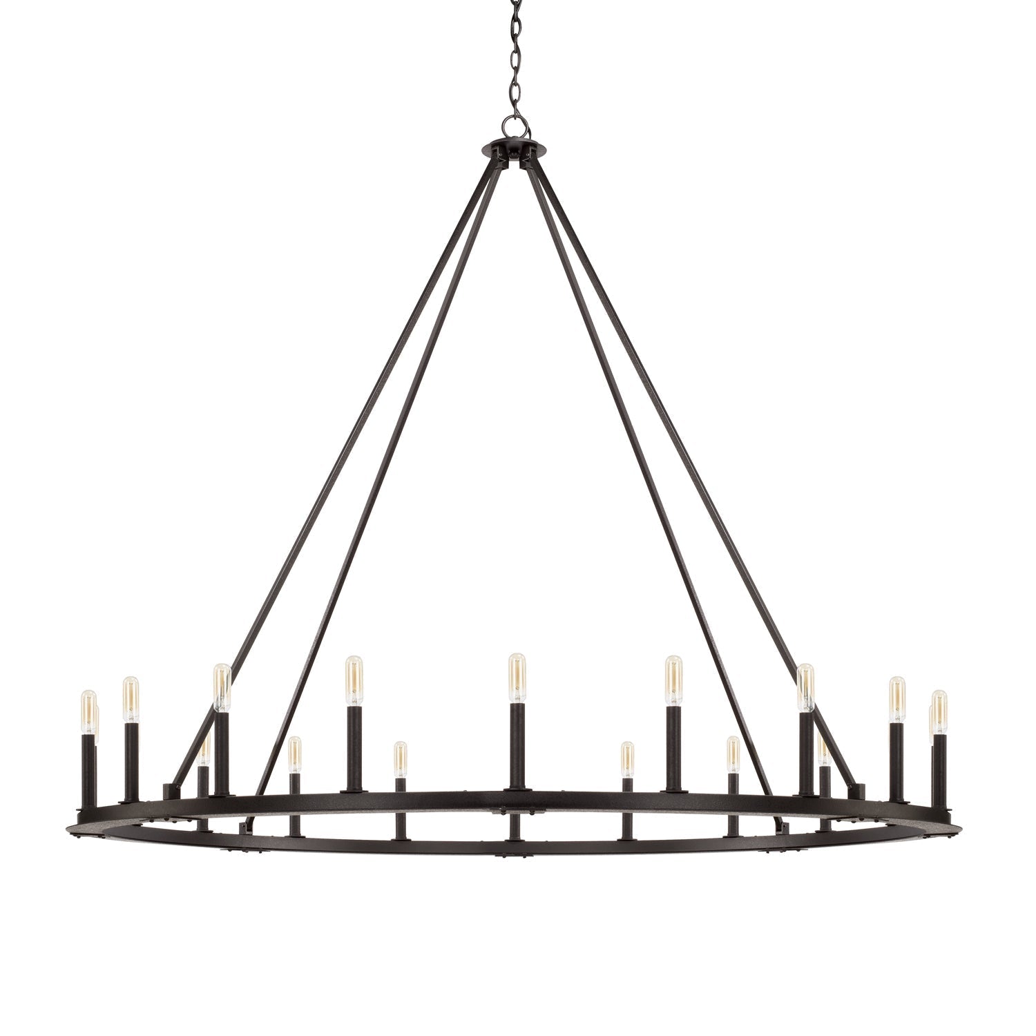 Capital Pearson 4913BI Chandelier Light - Black Iron