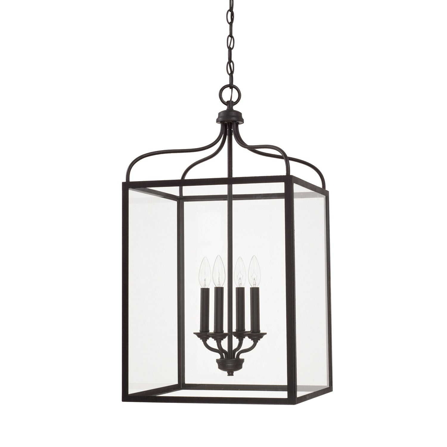 Capital Claude 528642BI Pendant Light - Black Iron