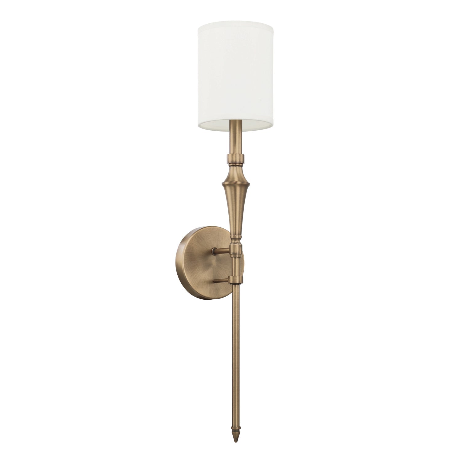 Capital Amelia 628416AD-684 Wall Sconce Light - Aged Brass