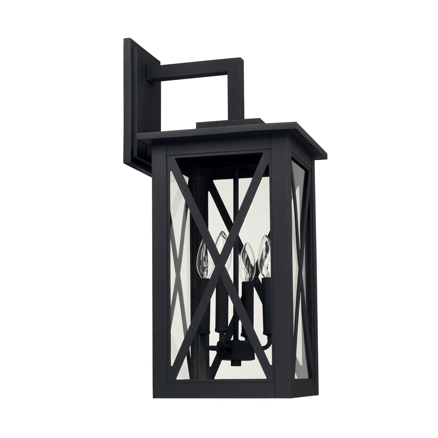 Capital Lighting 926641BK  Avondale Outdoor Black