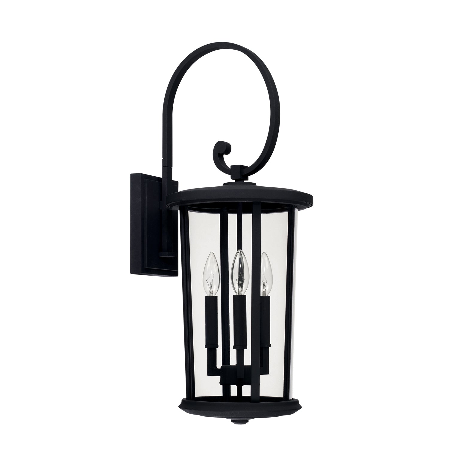 Capital Lighting 926731BK  Howell Outdoor Black